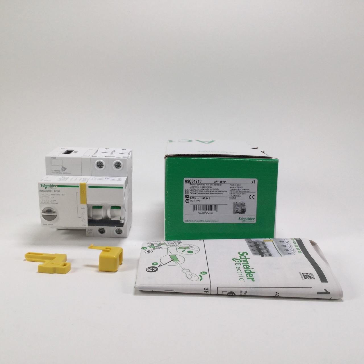 Schneider Electric A9C64210 Acti 9 Mini Circuit Breaker Reflex iC60H New NFP