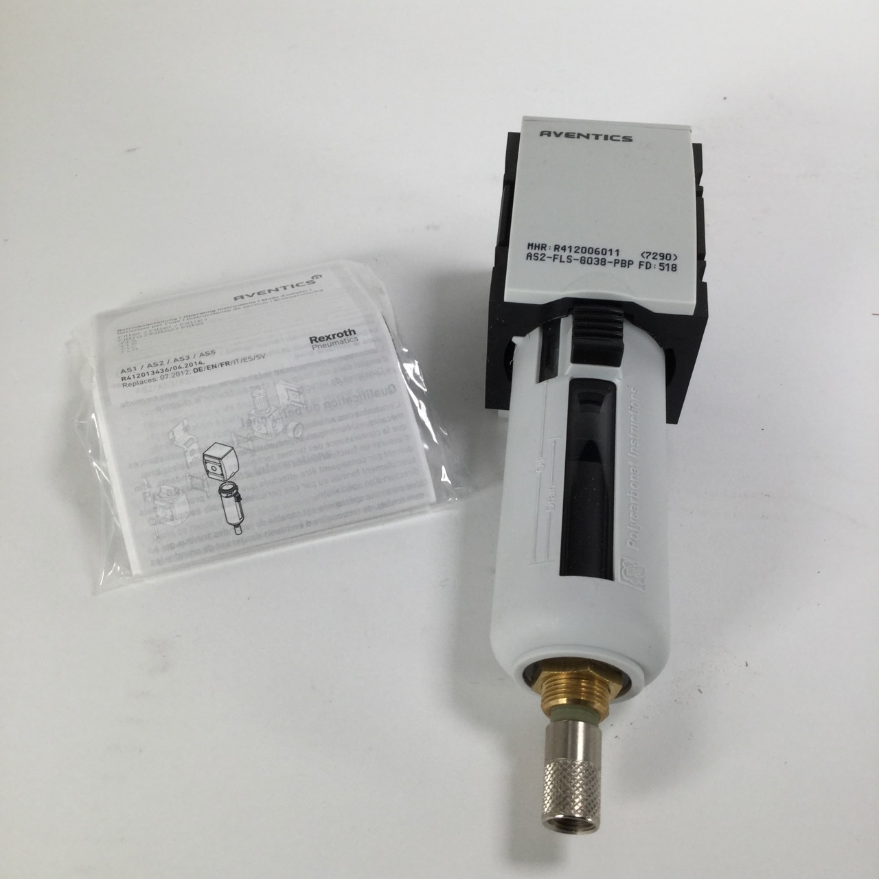 Aventics R412006011 Filter Pressure Regulator Druck-Regler New NFP