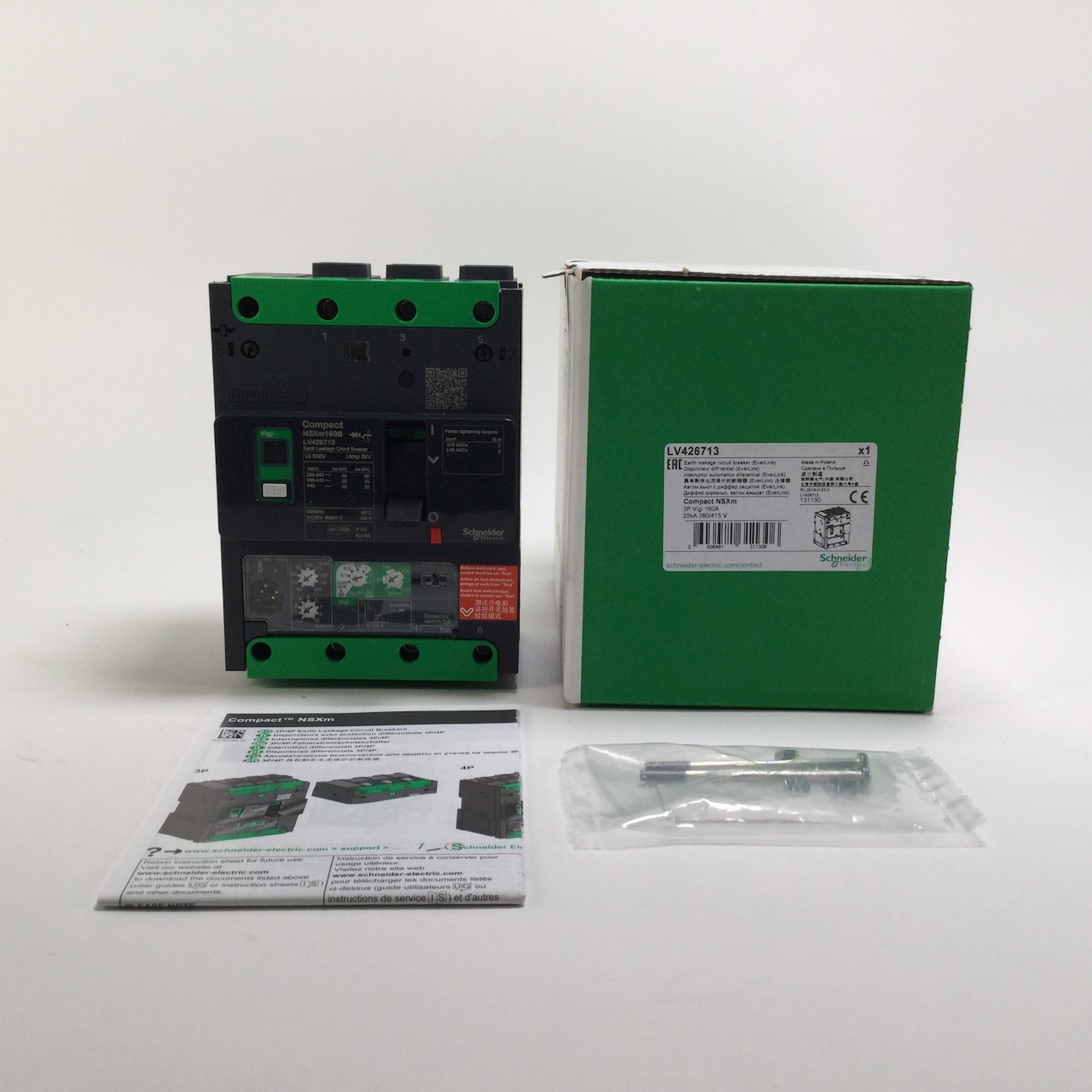 Schneider Electric LV426713 Compact Circuit breaker Compact NSXm NSXm 160B NFP
