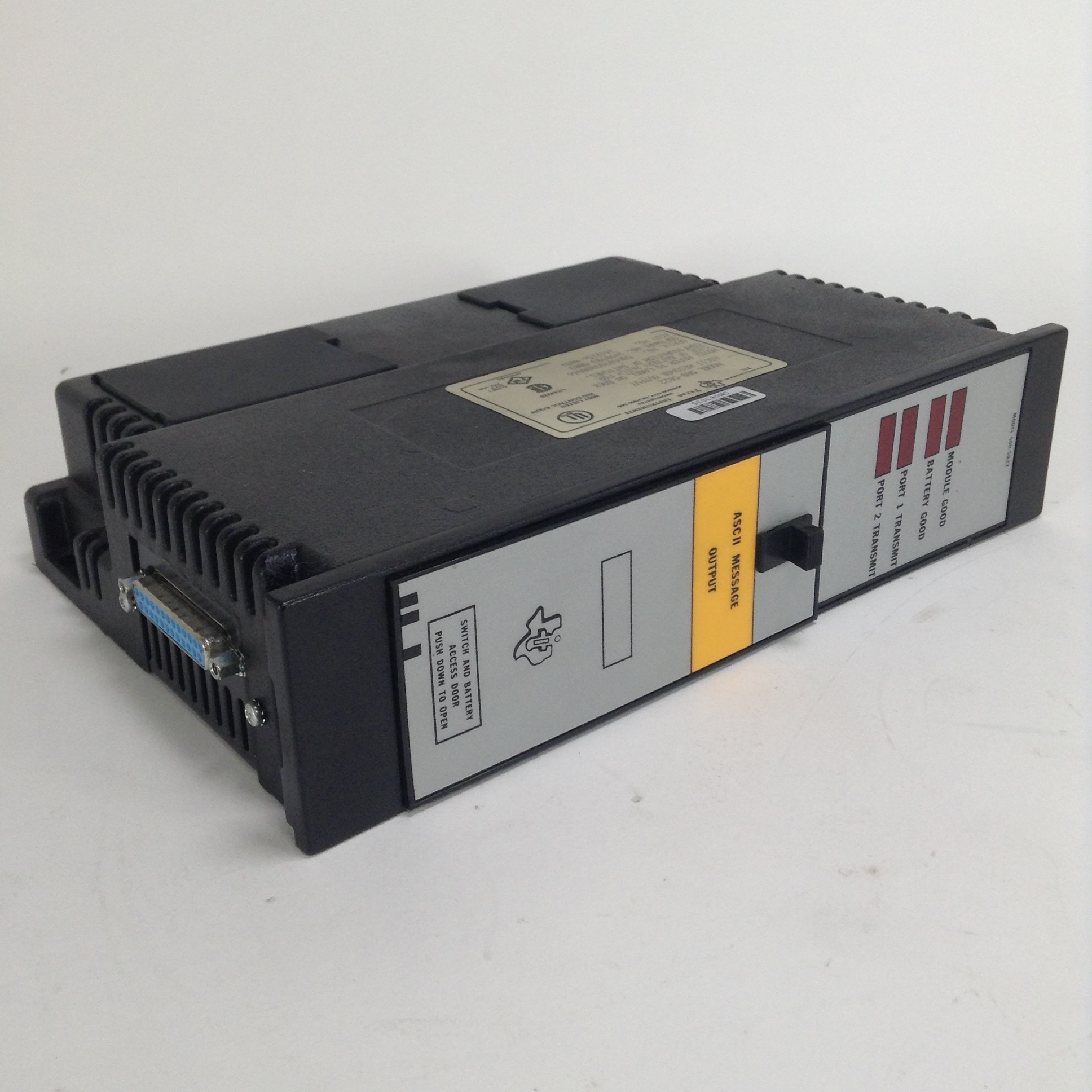 Texas Instruments 500-5022 ASCII MSG Output Communication Module Modul UMP