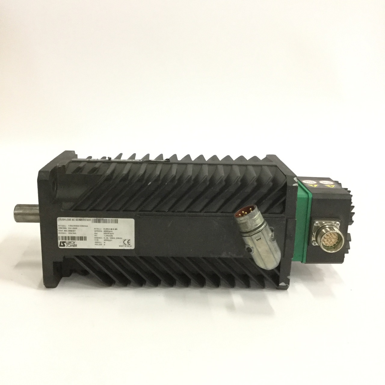 Leroy Somer 115UMB301CBC AA Brushless AC Servomotor Used UMP