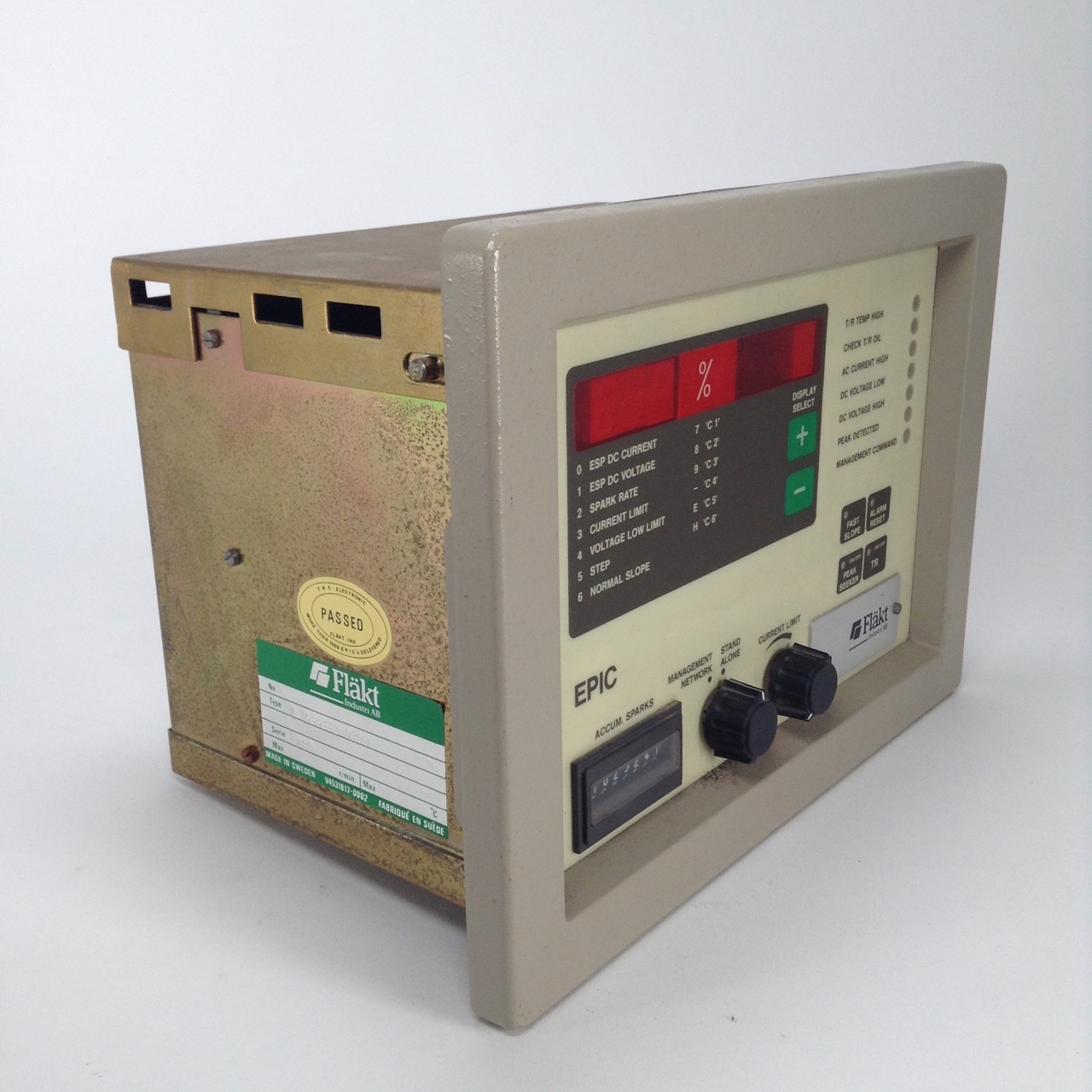 Flakt V.4535332.0200 Rapper Control Unit Steuereinheit V.4535332 Used UMP