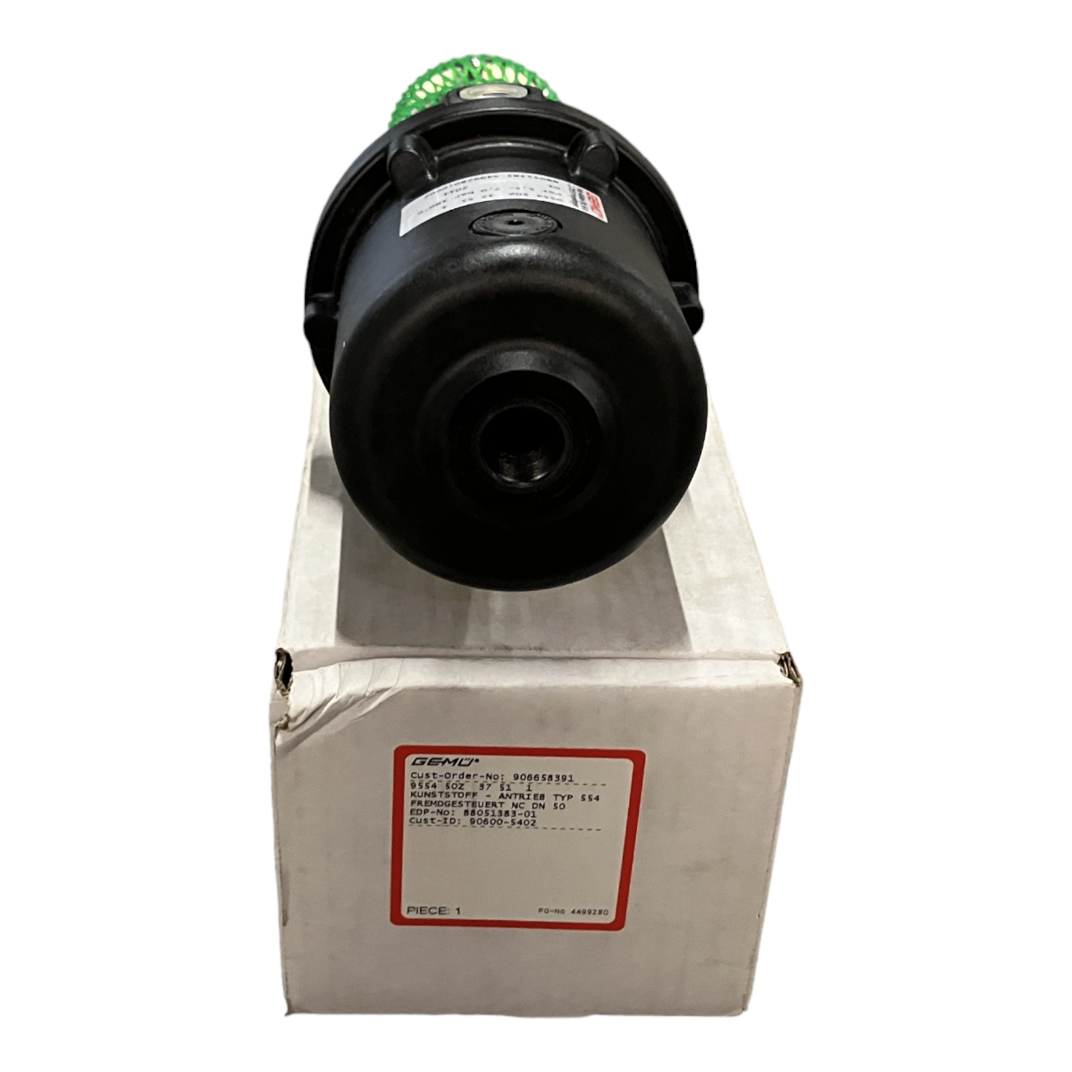 Gemu 9554 Actuator for Angle Seat Globe Valve New NFP