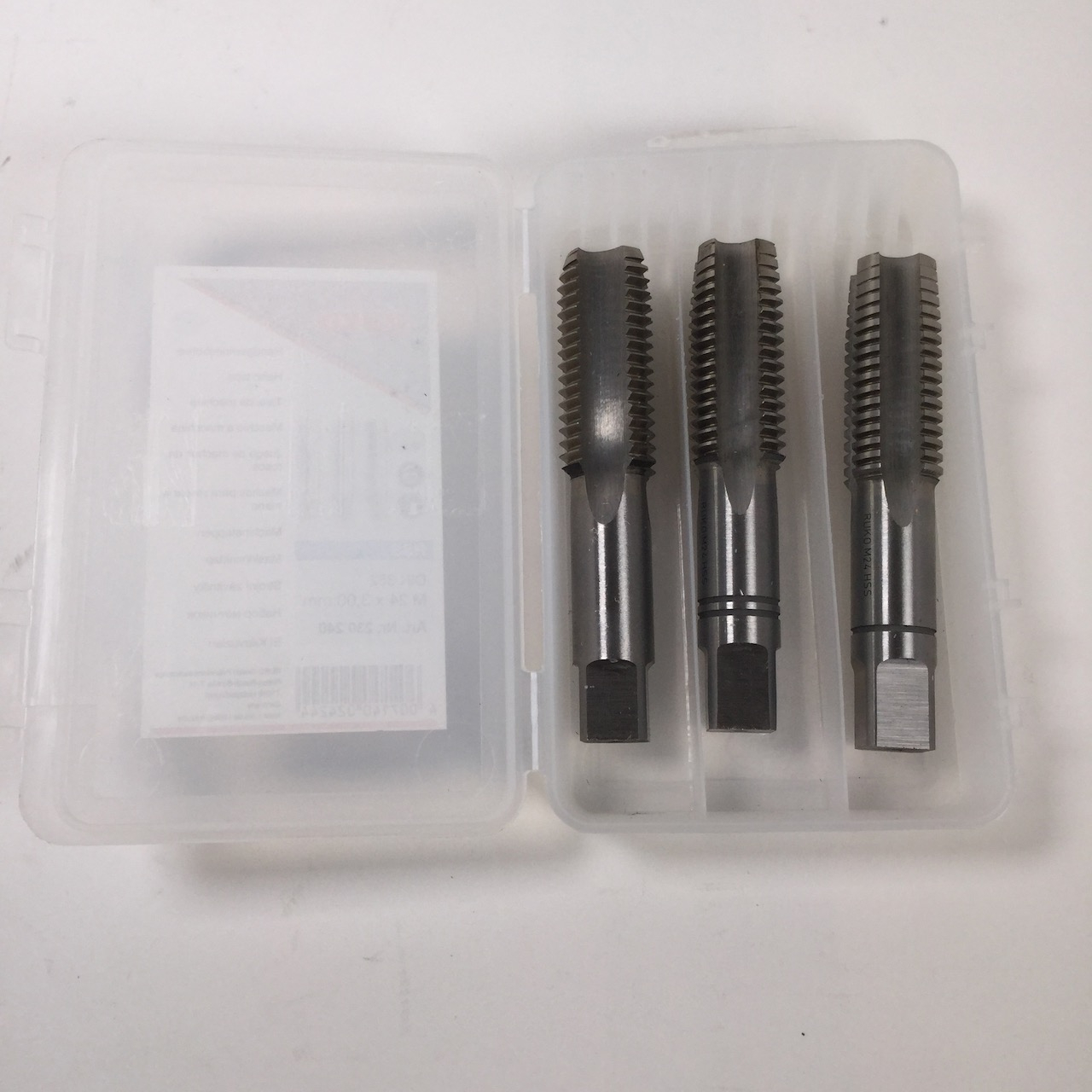 Ruko 230240 Hand Taps Handgewindebohrer New NFP