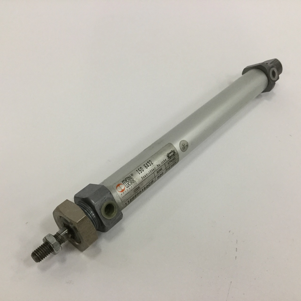 Metal Work 1120200160CP cylinder Bore 20mm stroke 160mm New NMP