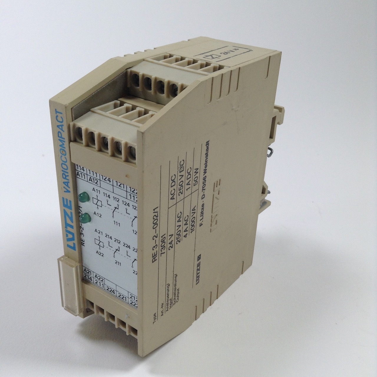 Lutze RE 3-2-002/1 Relay relais New NMP
