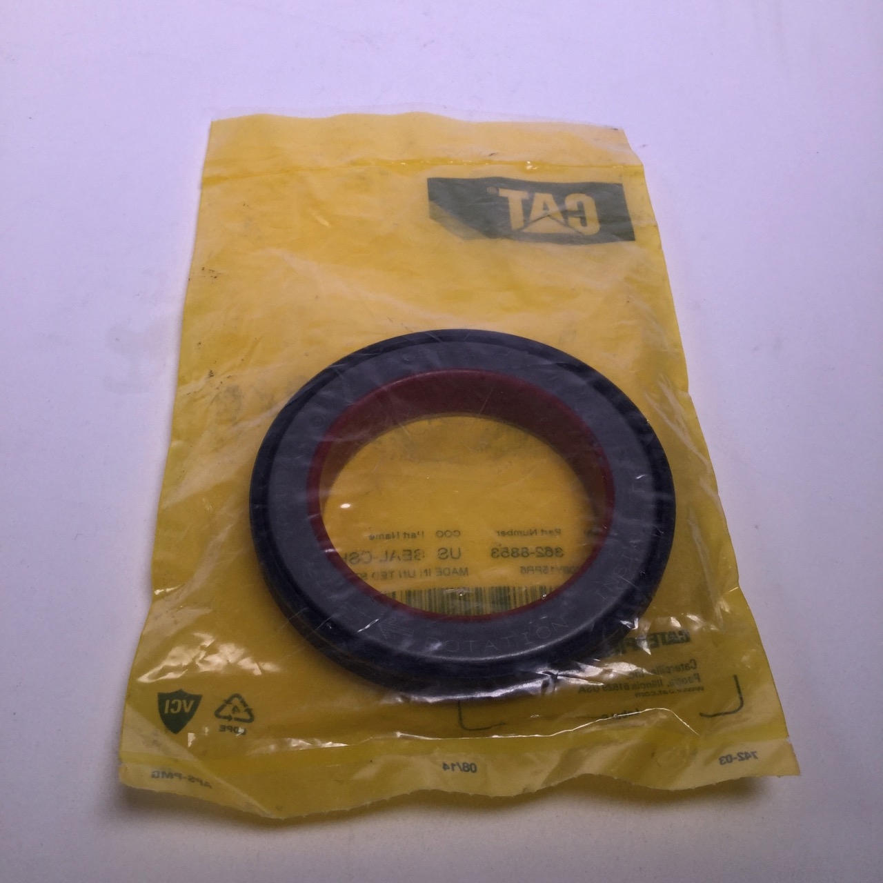 Caterpillar 362-8853 Seal Shaft New Factory packing Sealed
