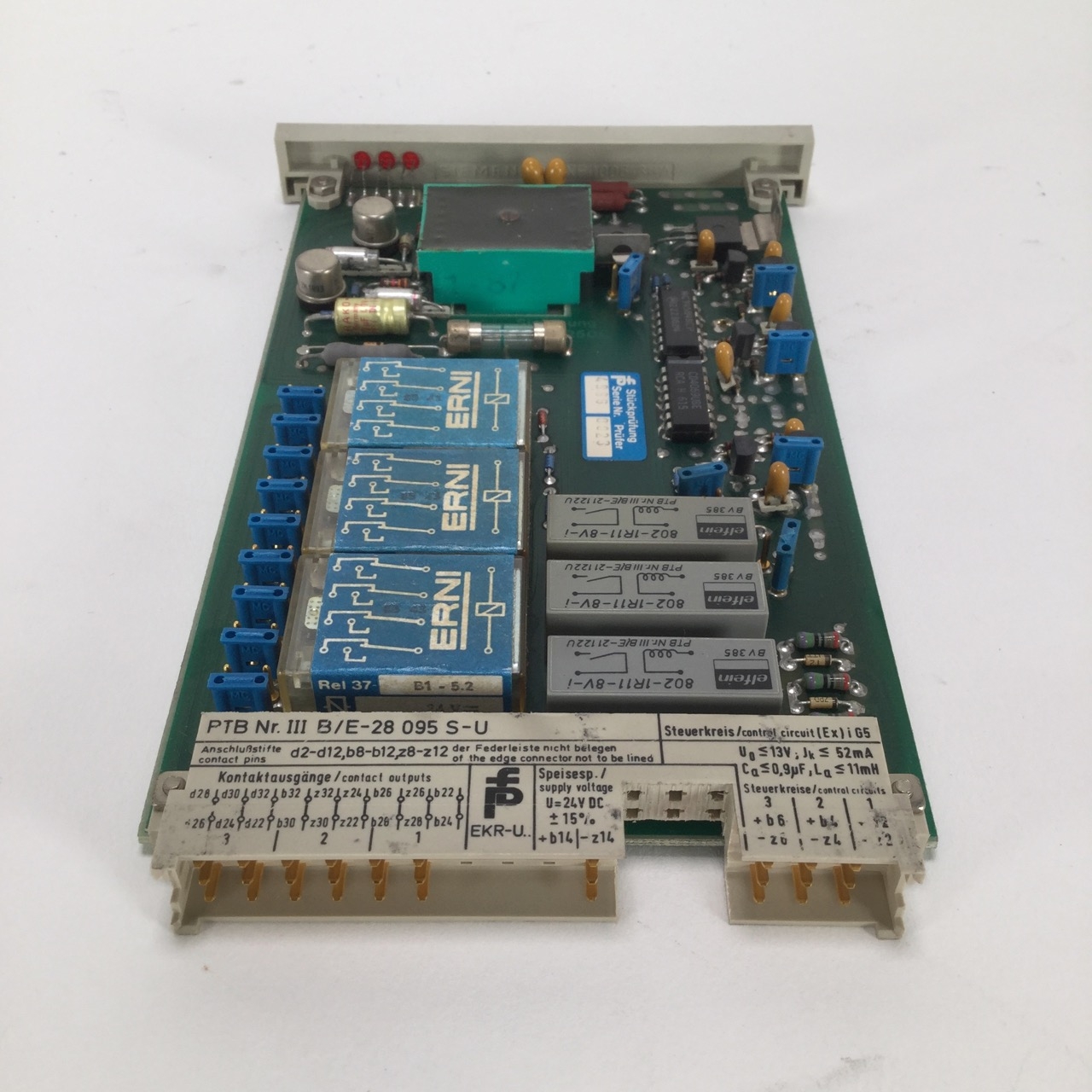 Pepperl+Fuchs EKR-U3 00658 CPU control board unit module card Used UMP
