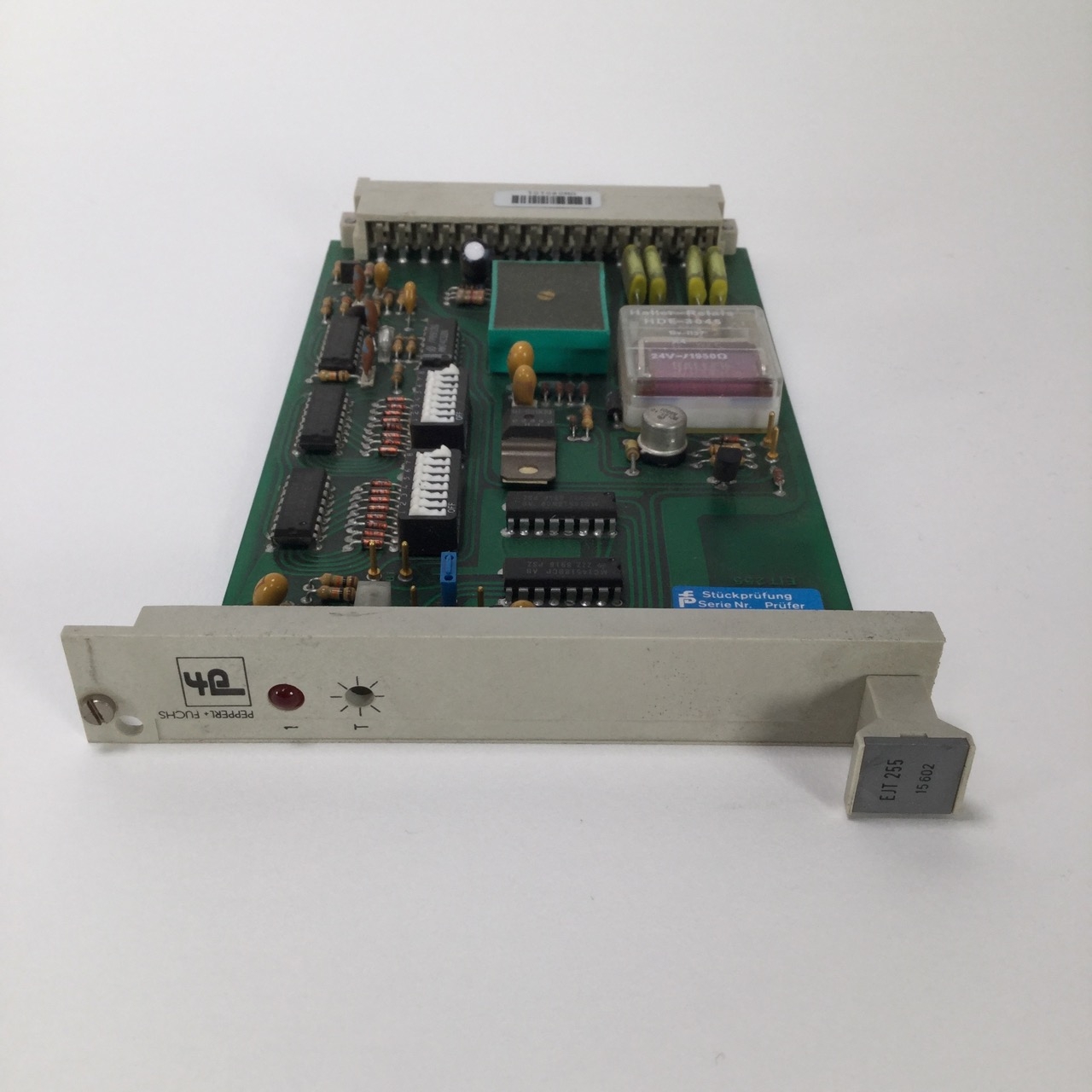 Pepperl+Fuchs EJT 255 CPU control board unit module card 15602 Used UMP