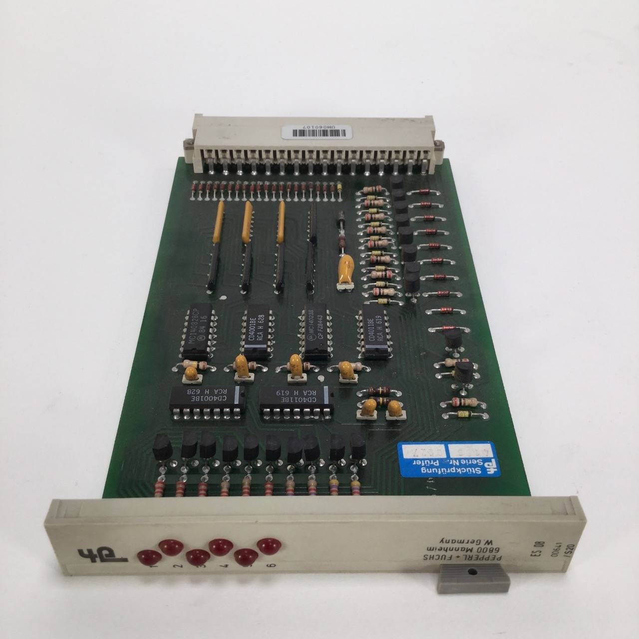 Pepperl+Fuchs ES08 06641 CPU control board card unit module Used UMP