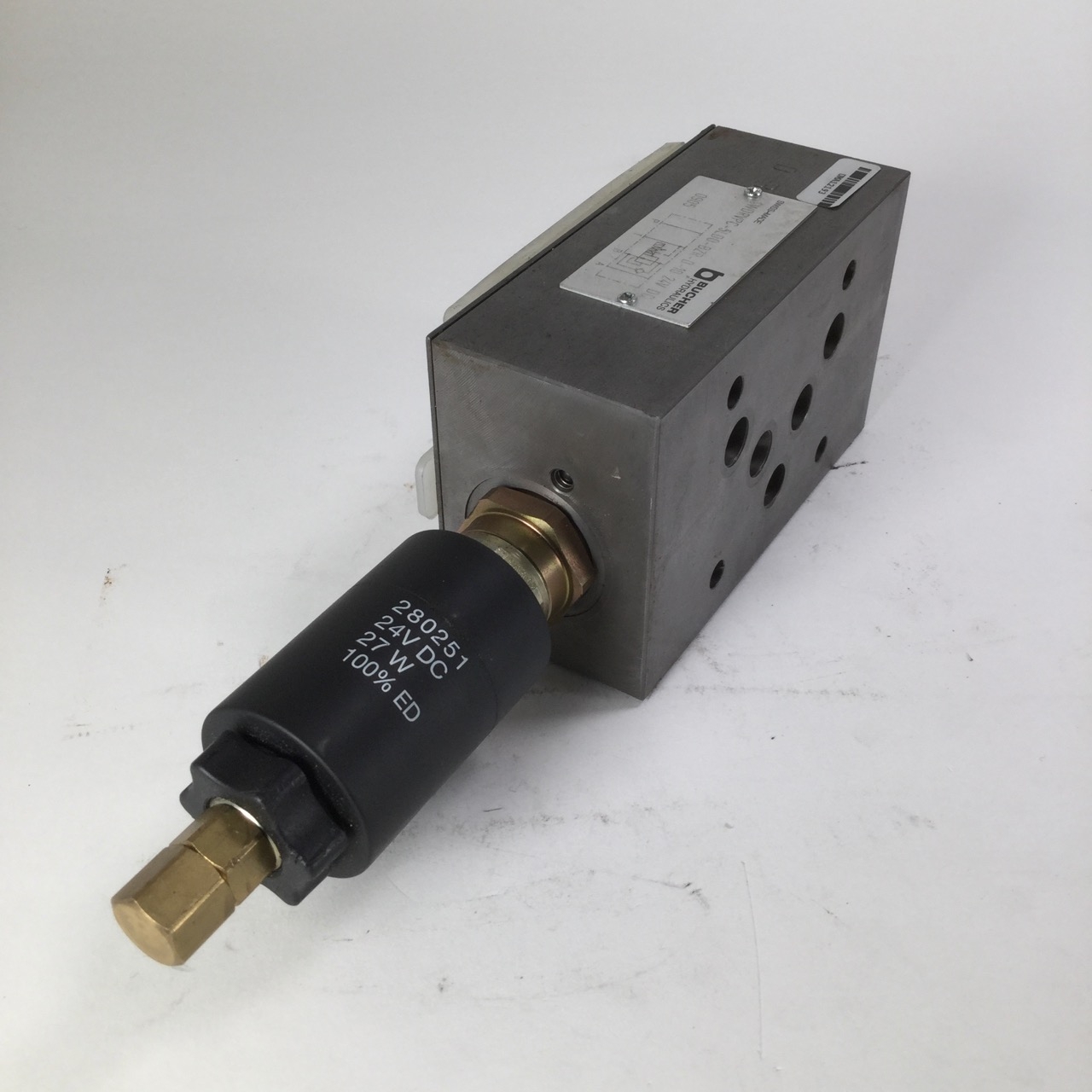 Bucher SWDRVPC-5LD0-BZR-D-10 hydraulic ventil valve 24V DC New NMP