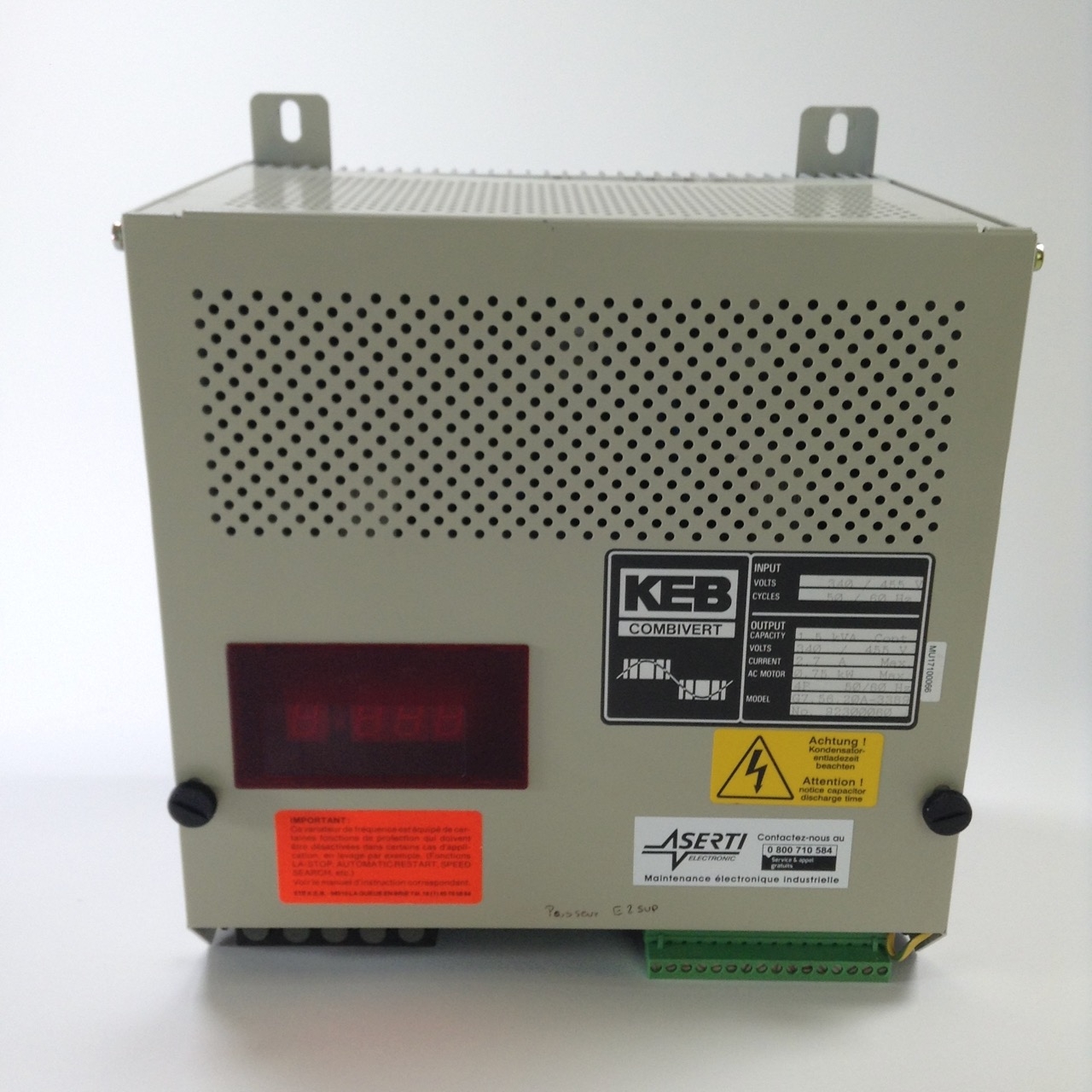 Keb G7.56.20A-3389 Combivert 0.75kW AC drive Used UMP