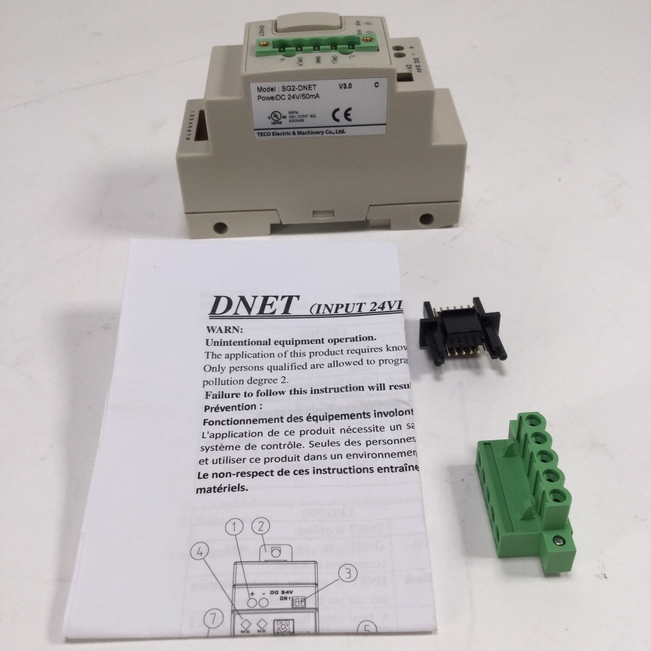 Teco SG2-DNET Expansion module New NFP