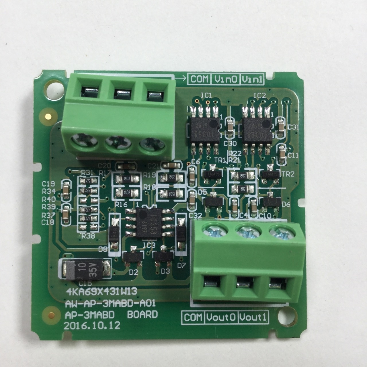 Teco AP-3MABD Expansion card Analog I/O AP 3MABD New NFP