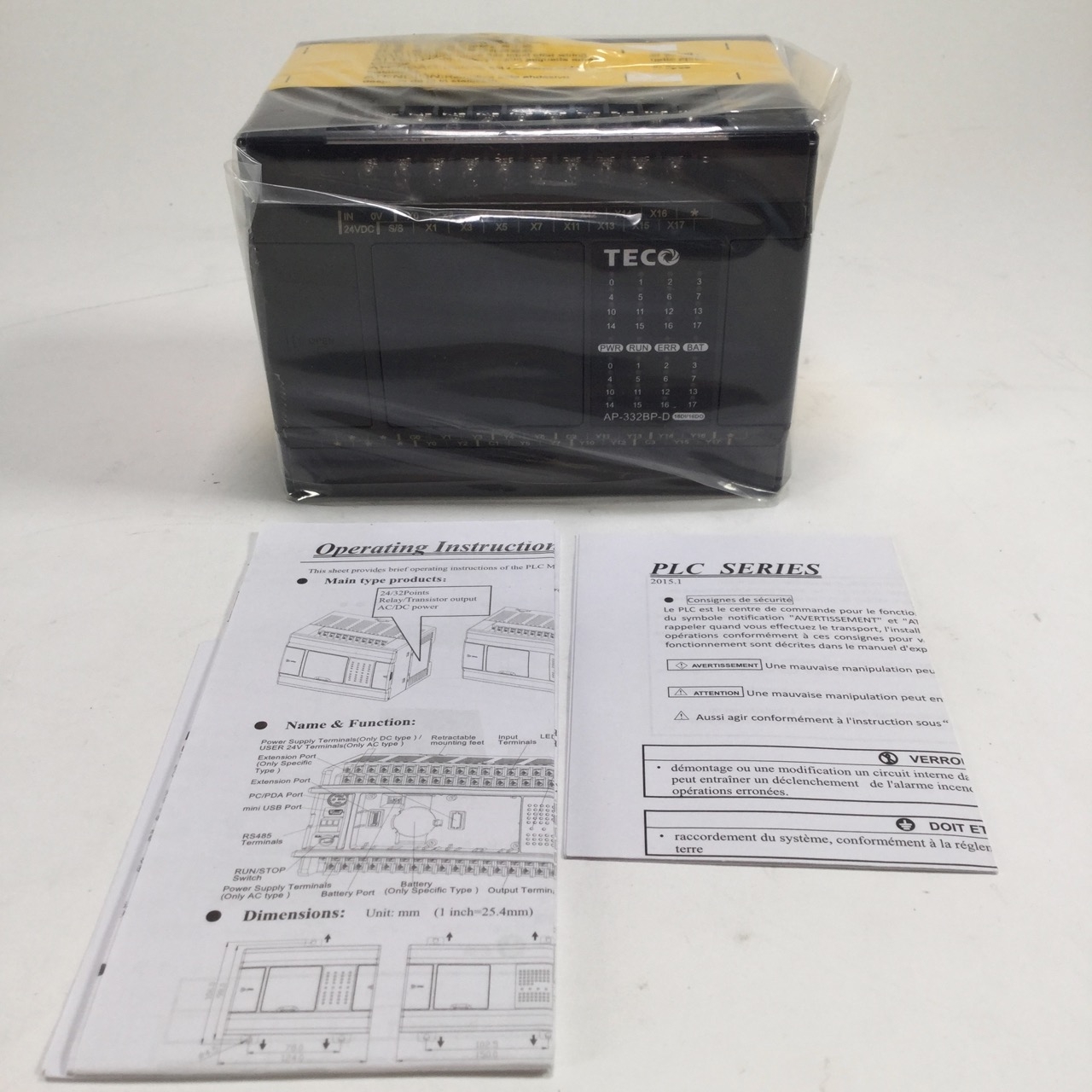 Teco AP-332BP-D Main module AP-300 AP 332BP D New NFP