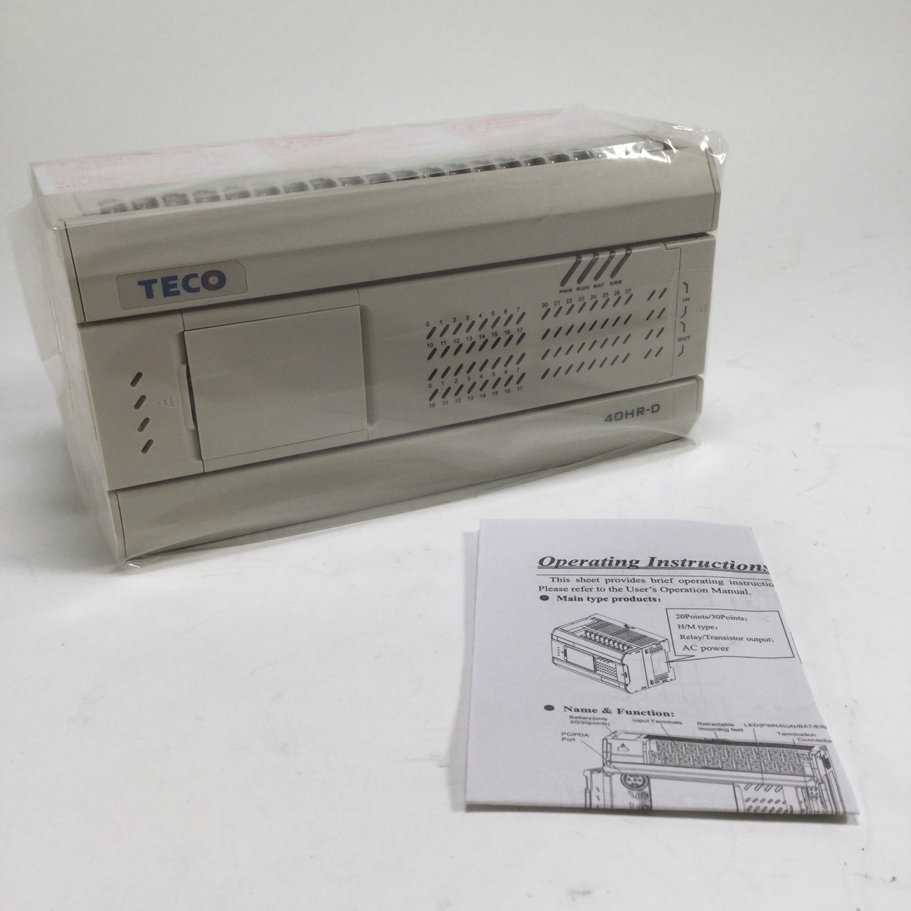 Teco TP03-40HR-D Programmable logic controller PLC New NFP