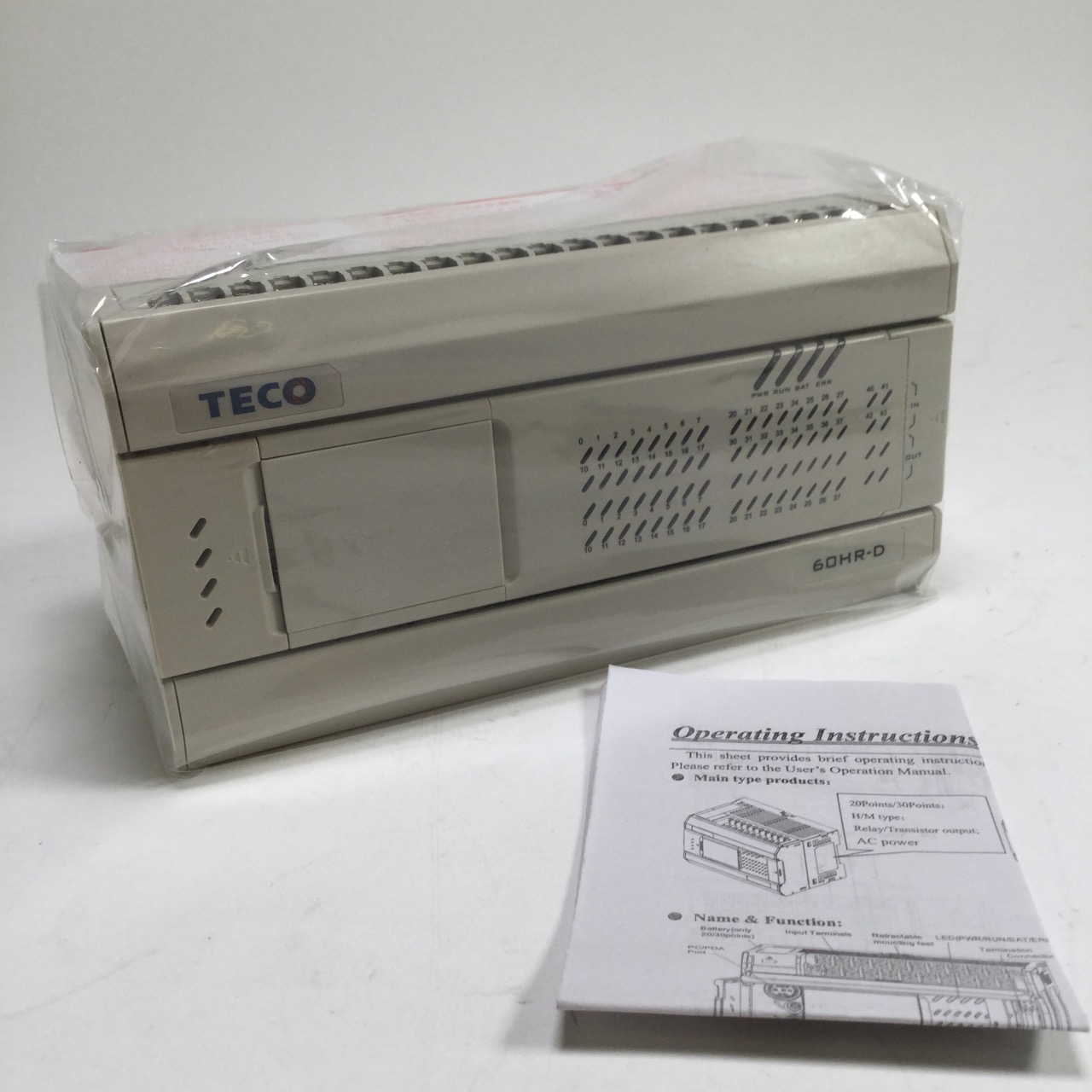 Teco TP03-60HR-D Programmable logic controller PLC 60HR-D New NFP