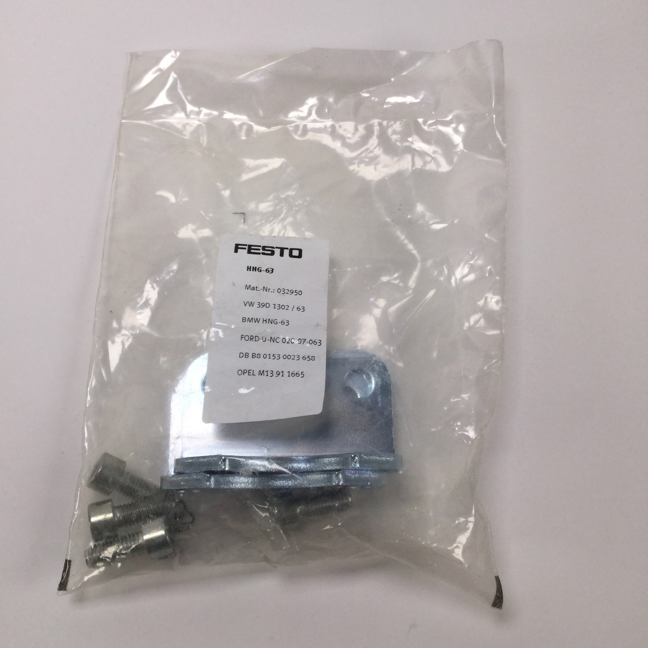 Festo HNG-63 032950 foot attachement New NFP Sealed
