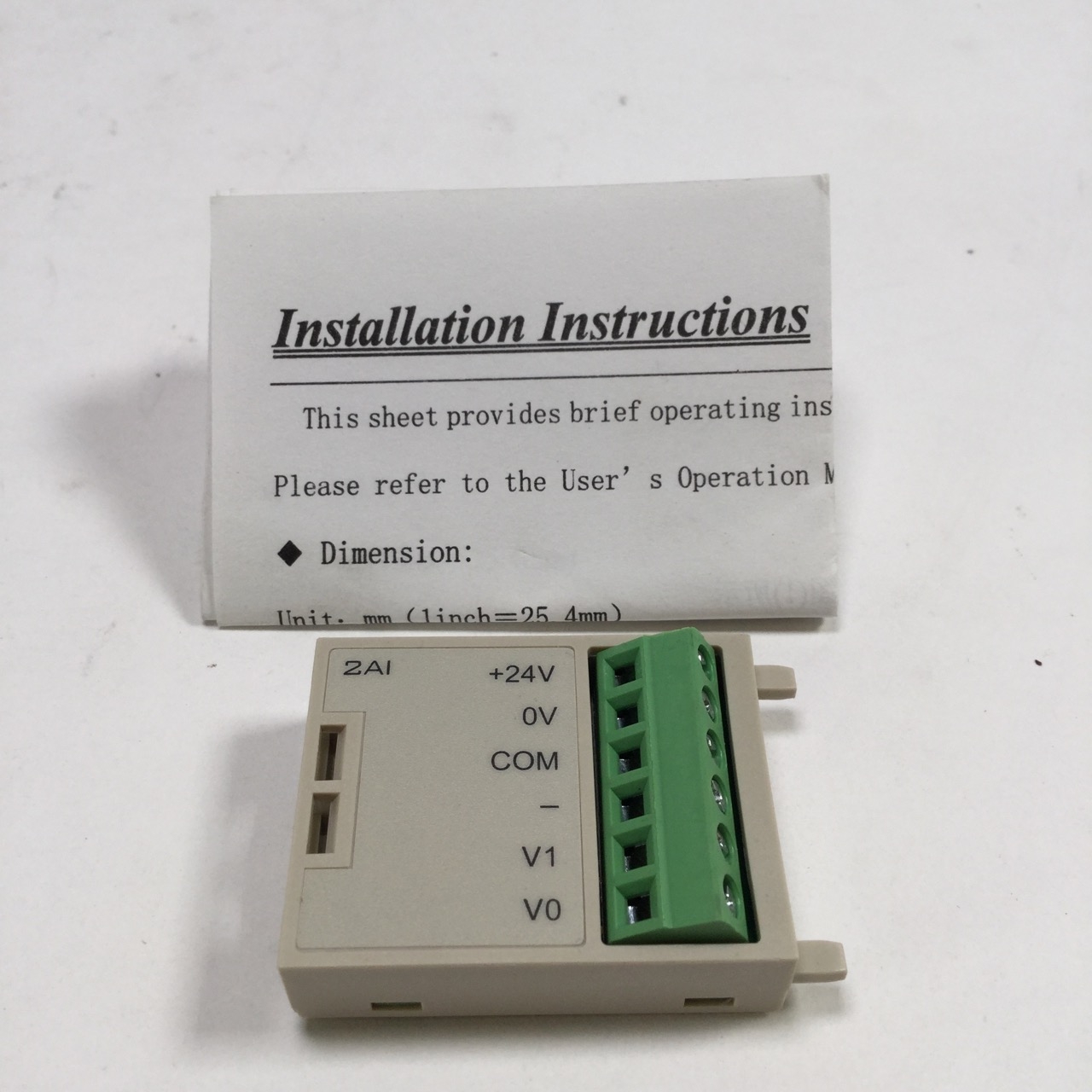 Teco TP03-2AI Expansion card TP03 2AI New NFP