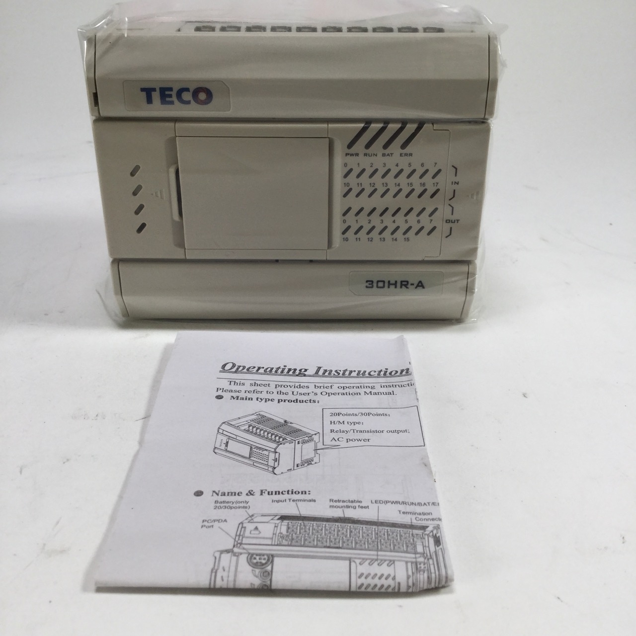 Teco TP03-30HR-A Programmable logic controller PLC New NFP