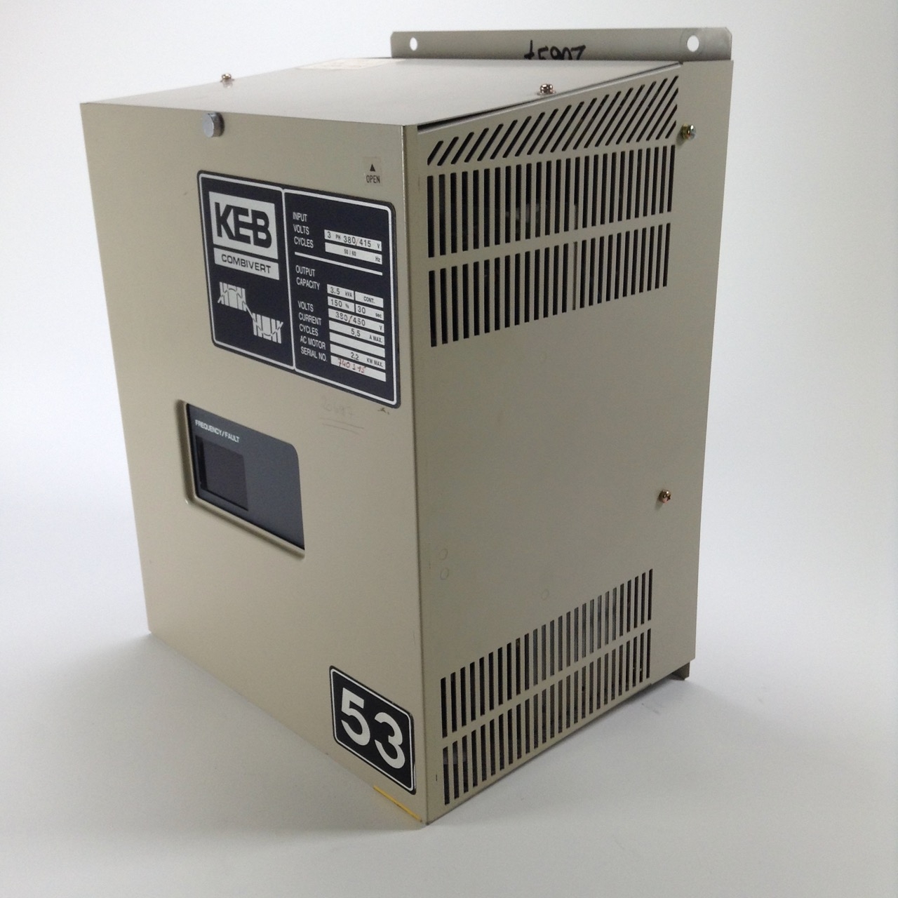 KEB Combivert Frequency converter frequenzumrichter 2,2kW Used UMP