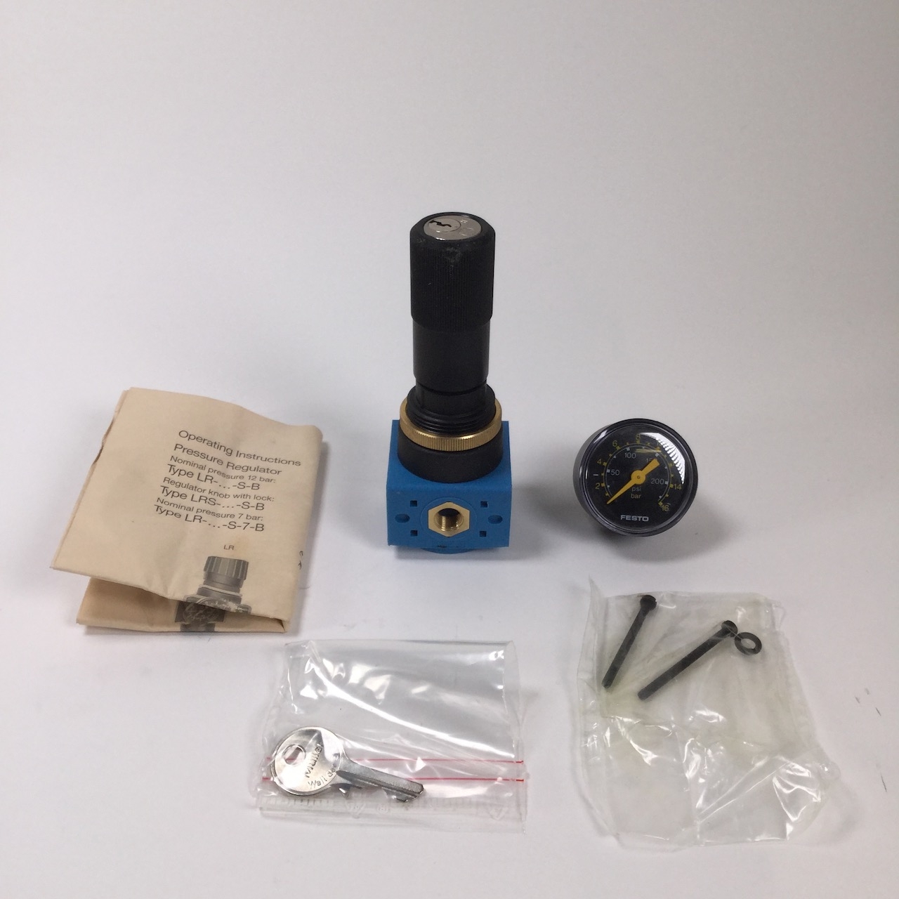 Festo LRS-1/8-S Pressure regulator Druckregelventil New NFP