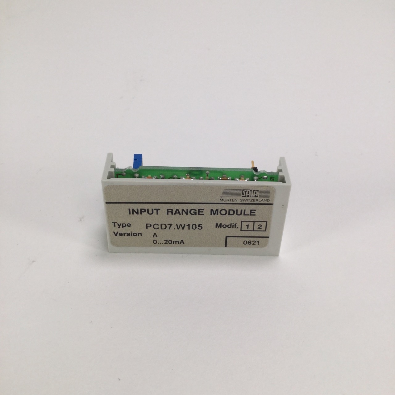 Saia PCD7.W105 Input Range Module Version A Used UMP
