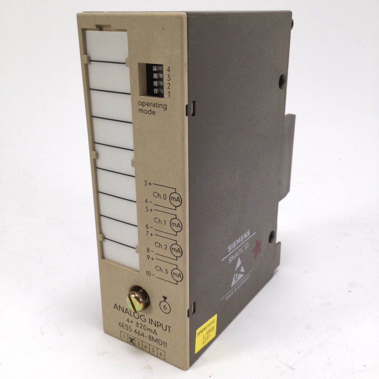 Siemens 6ES5464-8MD11 Analog Input Module Analogeingabe New NFP