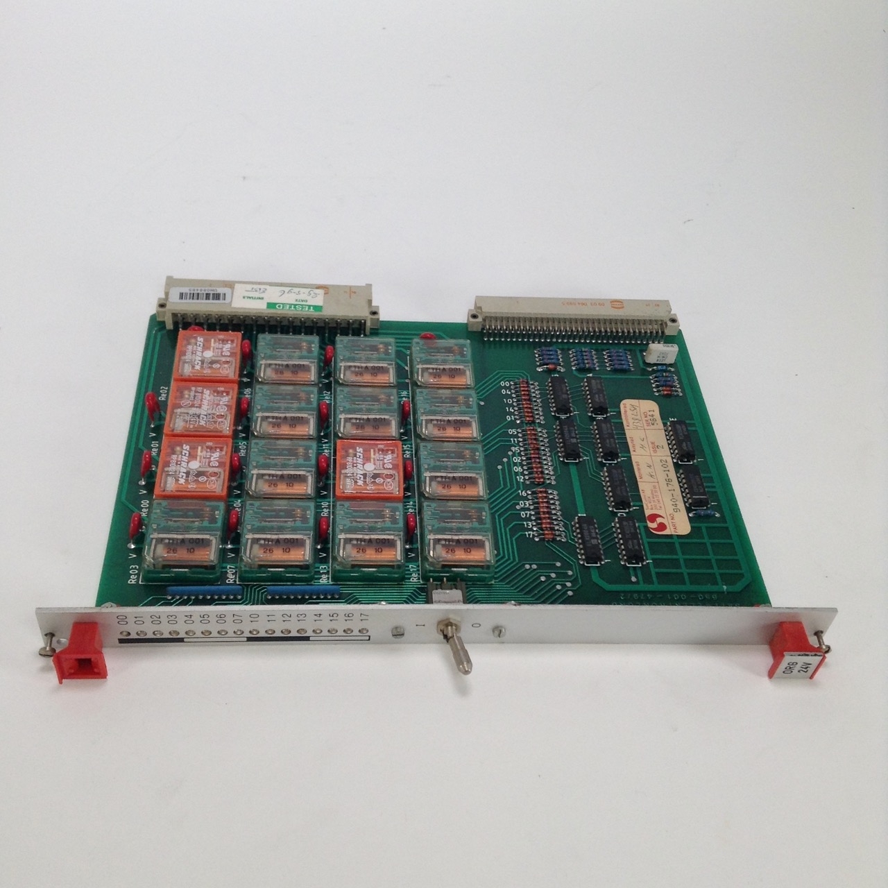 Sattcontrol 940-176-102 ABB CPU board card control karte 940 176 102 Used UMP