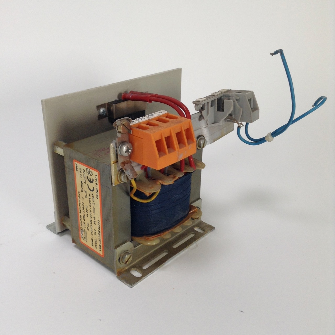 Block GBC230/24-3 Transformer Transformator 66W GBC230/24 3 50-60Hz Used UMP