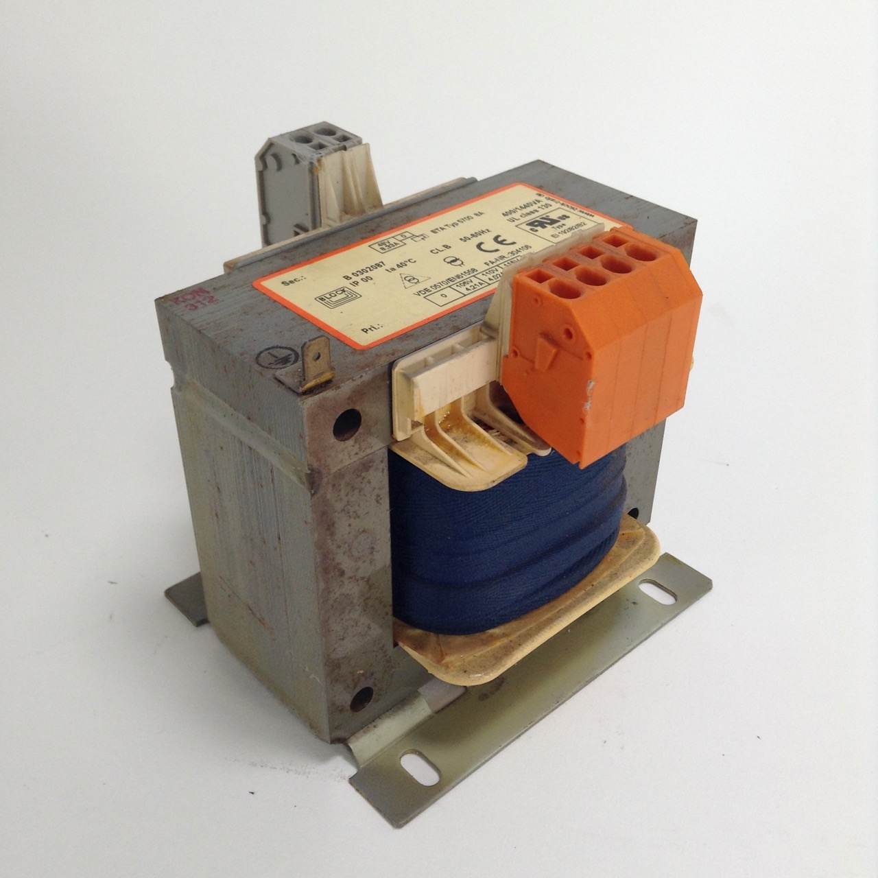 Block B0302087 Control Transformer Steuertransformator 48V 50-60Hz New NMP