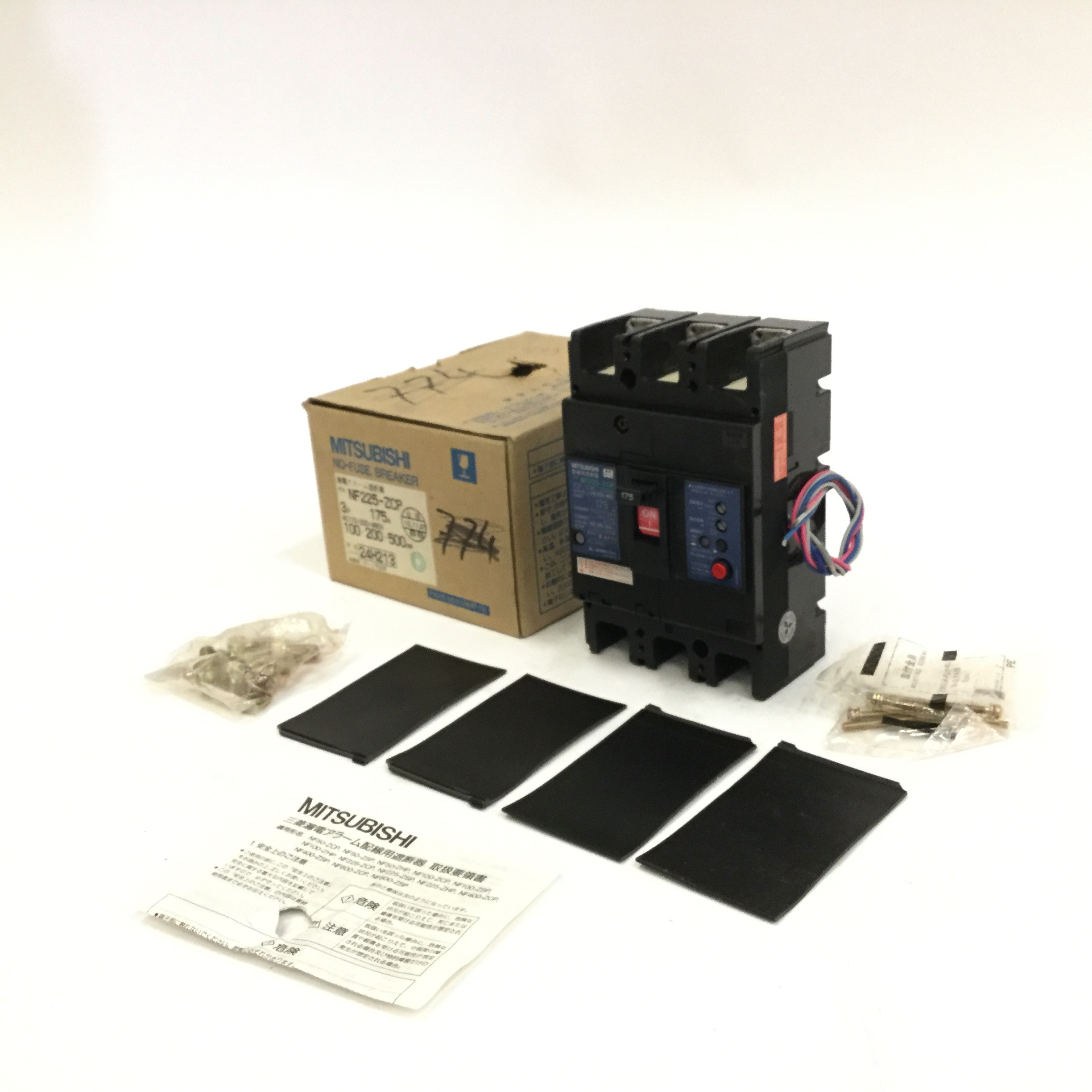 Mitsubishi NF225-ZCP No Fuse Breaker 175A 460V 60Hz New NFP