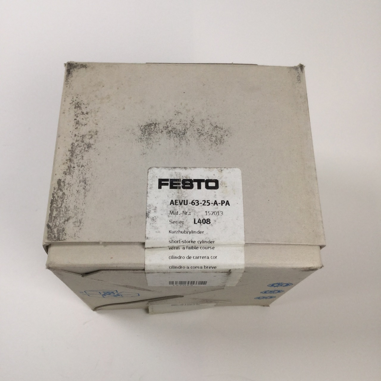 Festo AEVU-63-25-A-P-A Short-stroke cylinder 157013 New NFP Sealed