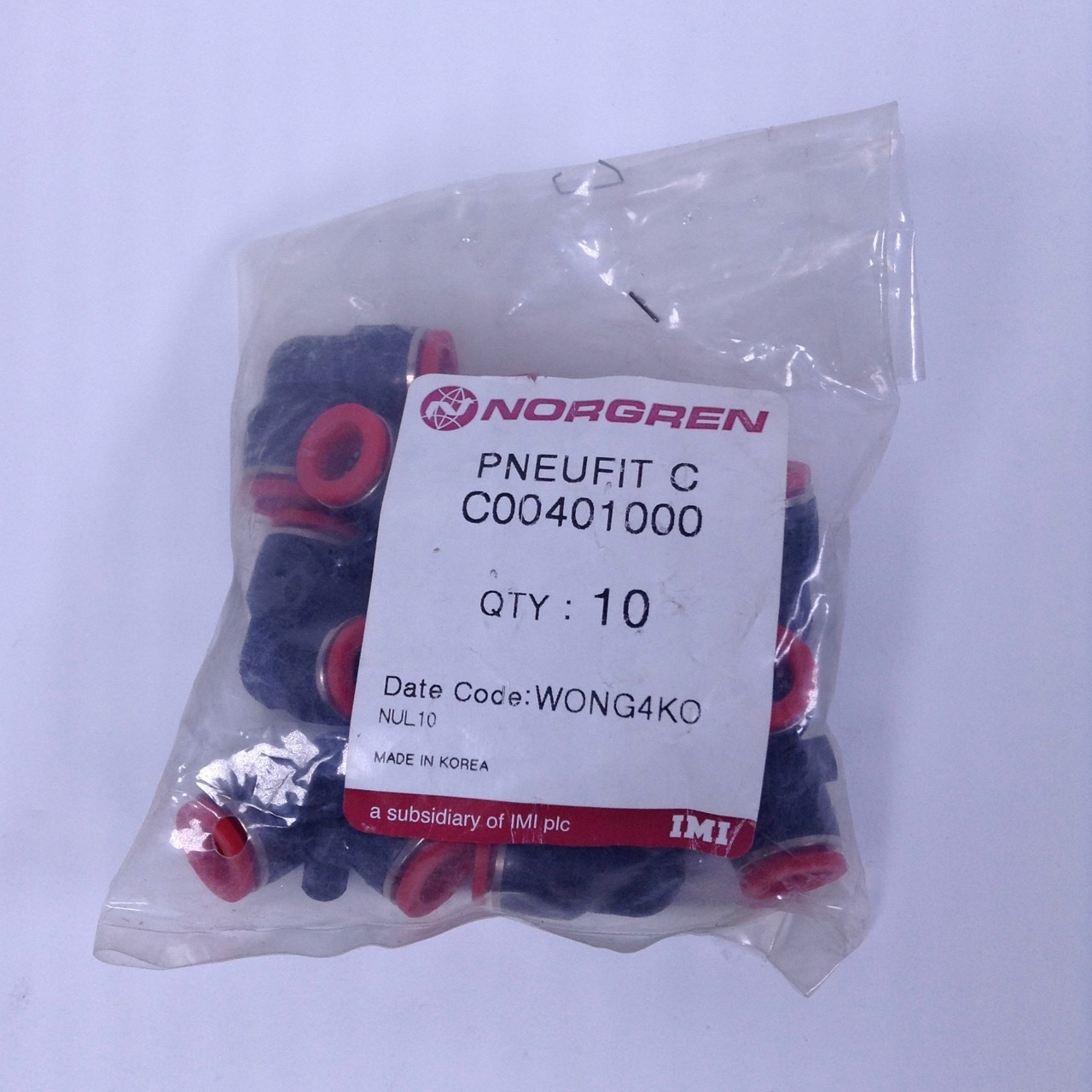 Norgren C00401000 Fittings Connectors New NFP (10pcs) Sealed