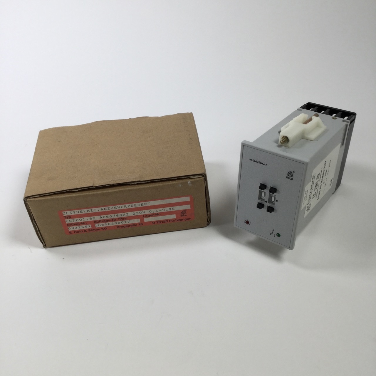 E. Dold&Sohne EC7801.82 Time relay relais New NFP