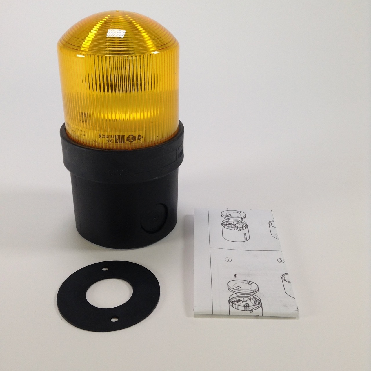 Schneider Electric XVBL1M8 tower light flashing yellow LED Harmony New NFP