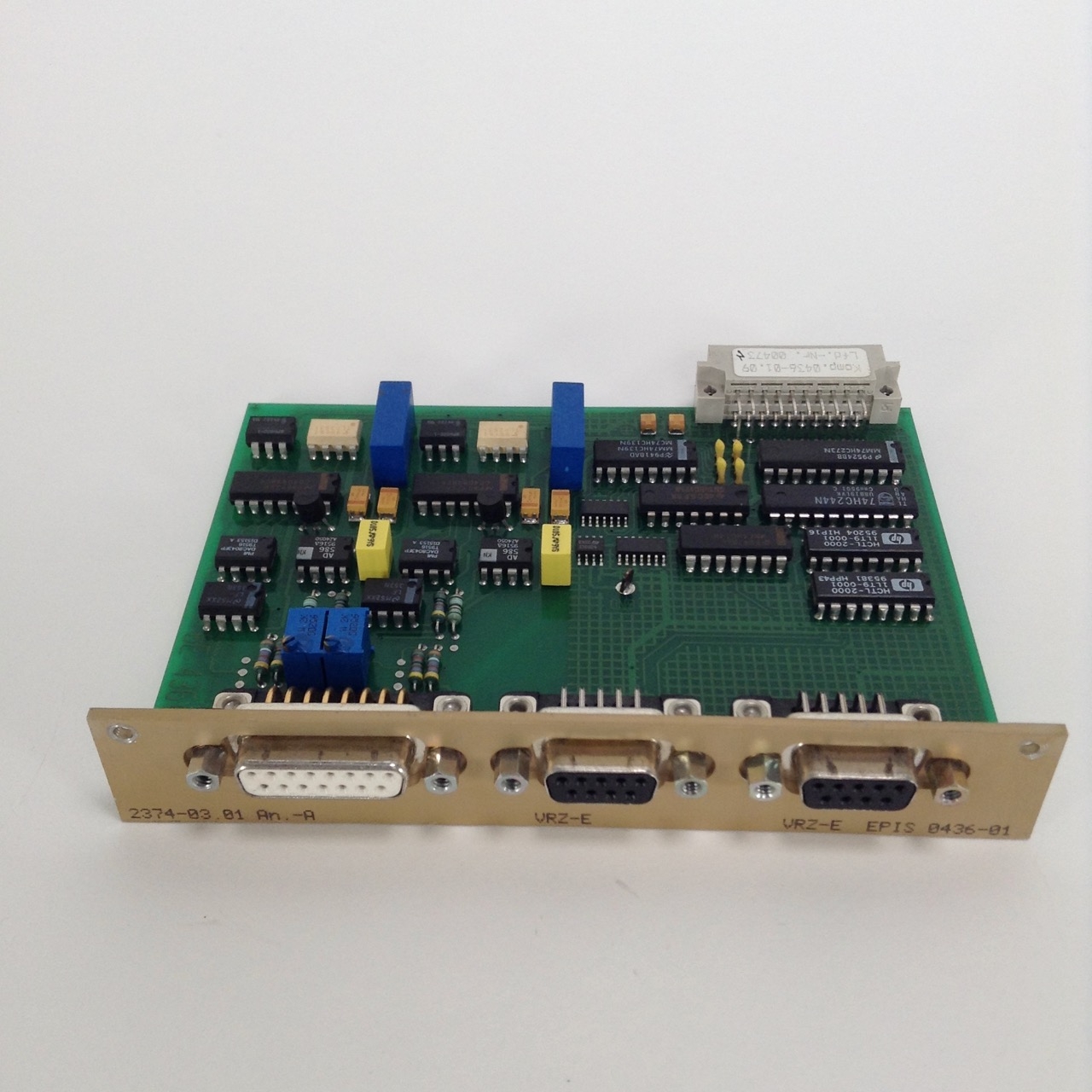 Epis Microcomputer 2374-03.01 Card Karte 0436-01 Used UMP