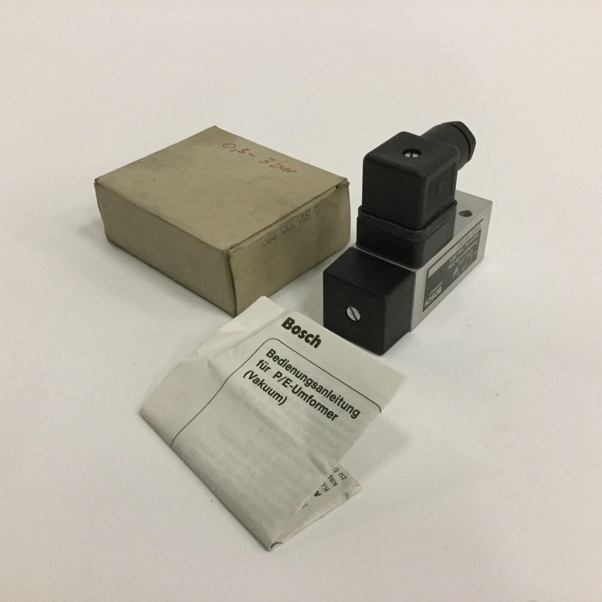 Bosch 0821100007 Solenoid Valve 0.5-3 Bar 250V New NFP