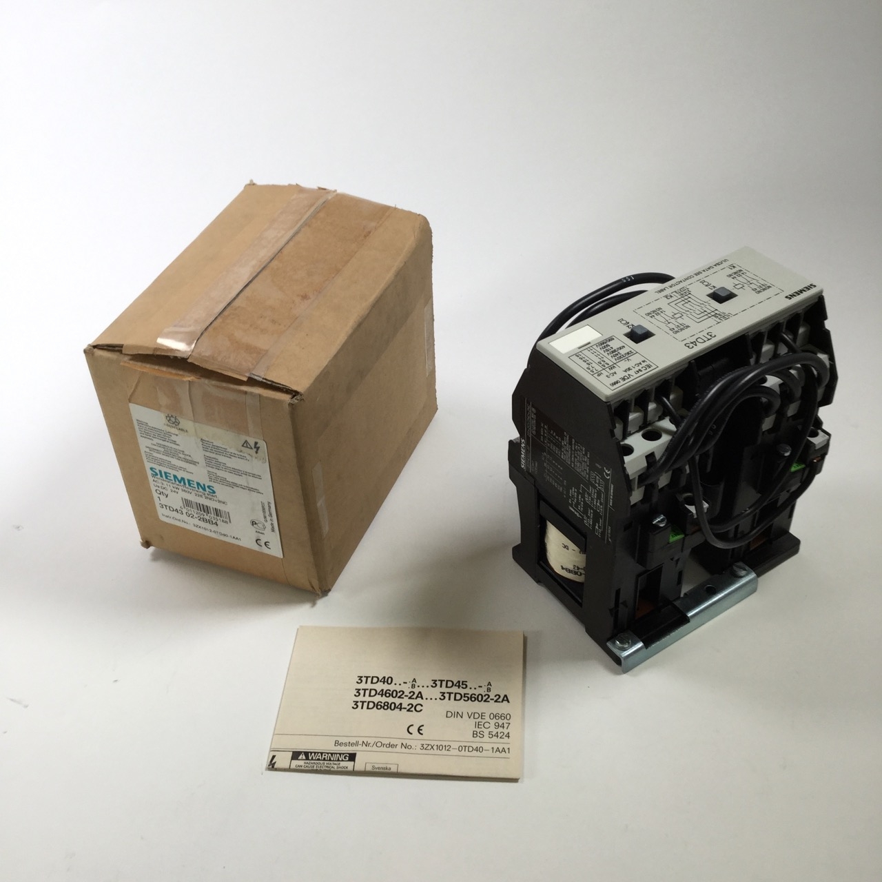 Siemens 3TD4302-2BB4 Wendestarter reversing starter New NFP
