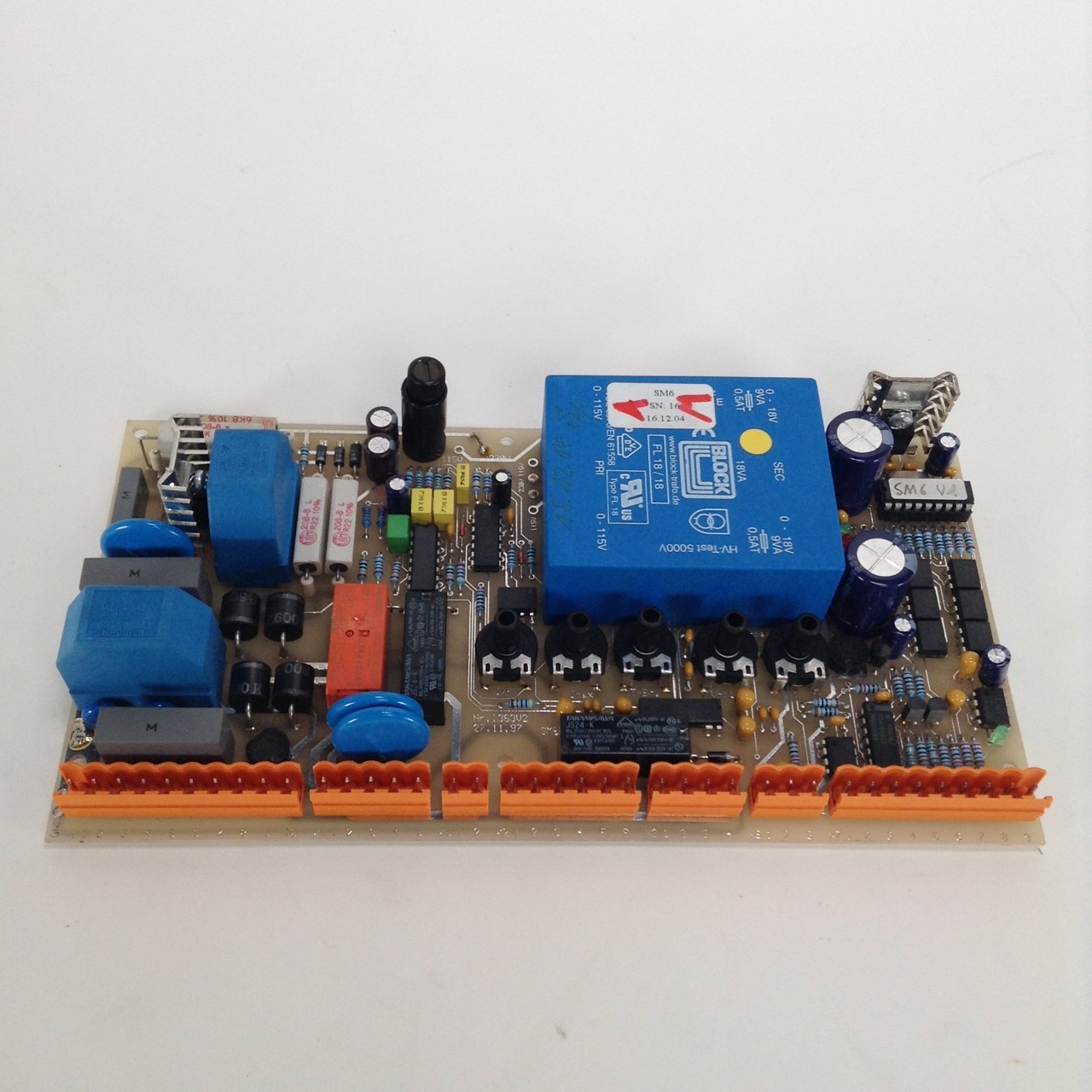 Block FL 18/18 Transformer Transformator FL18/18 Pri: 0.115V Sec: 0-18V Used UMP