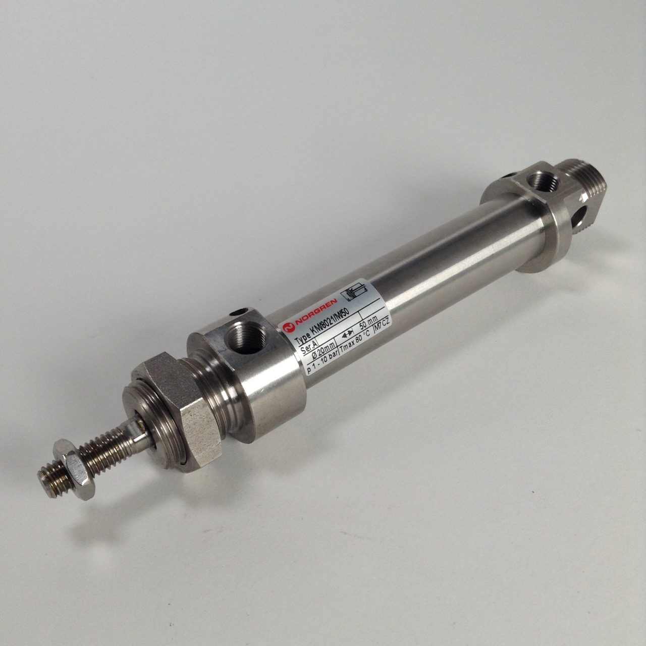 Norgren KM/8021/M/50 Roundline Cylinder Runder Zylinder ø22x50mm New NMP