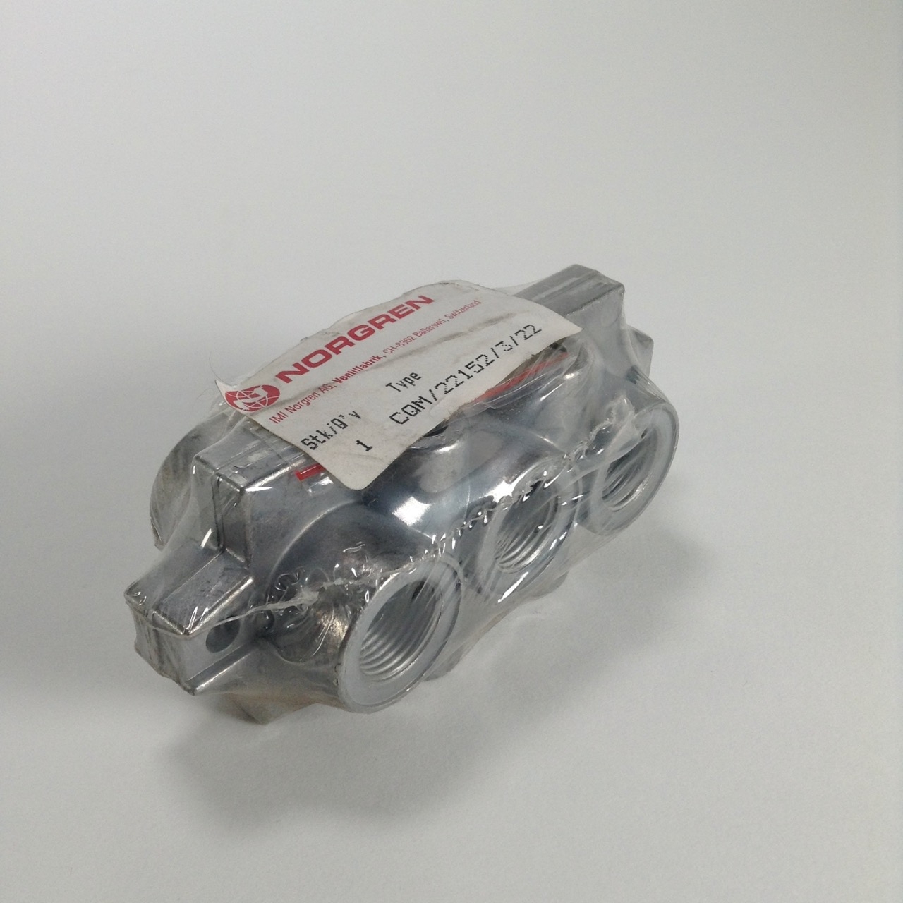 Norgren CQM/22152/3/22 Soft Spool Valve Weiches Schieberventil New NFP Sealed