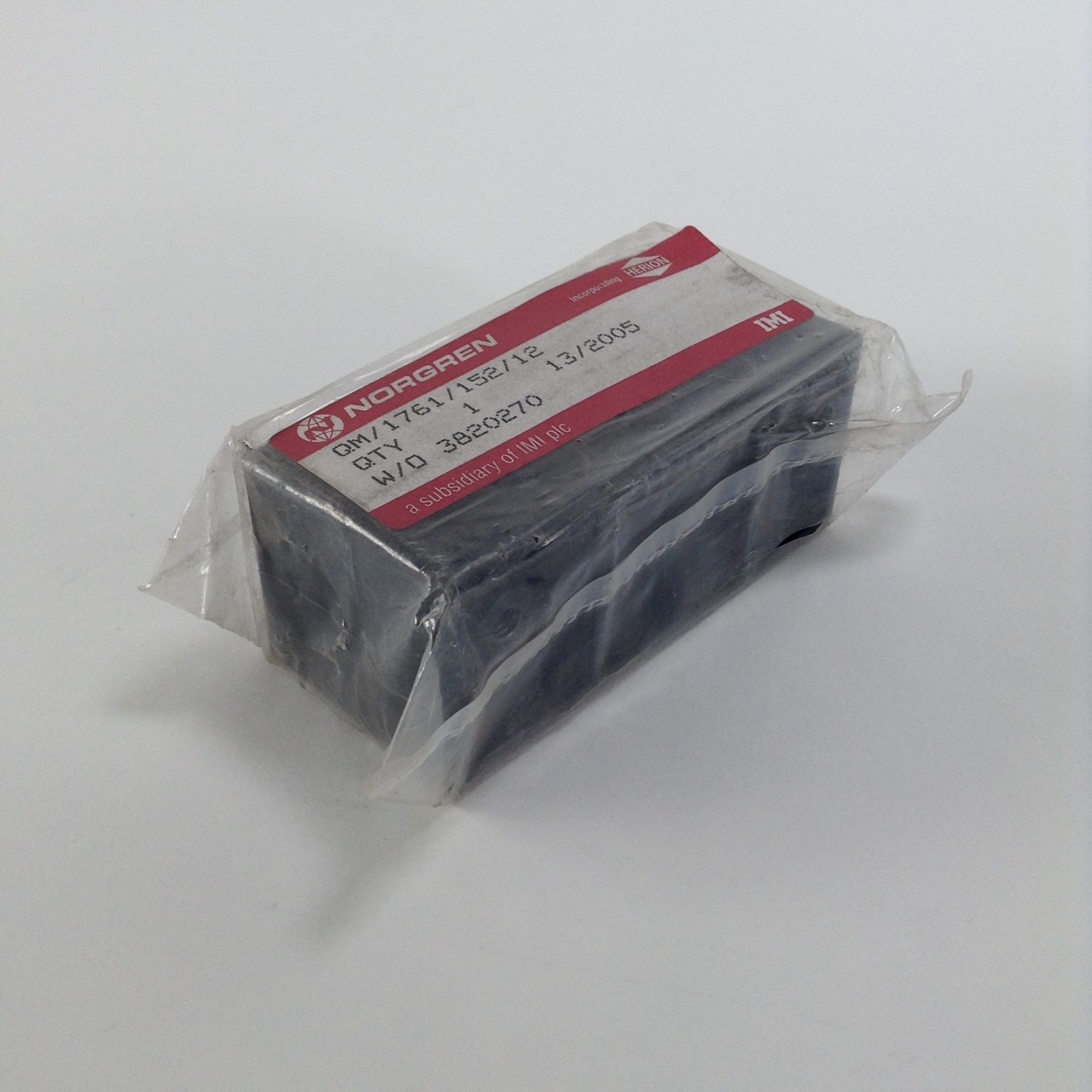 Norgren QM/1761/152/12 Valve Housing Body Ventilgehäusekörper New NFP Sealed