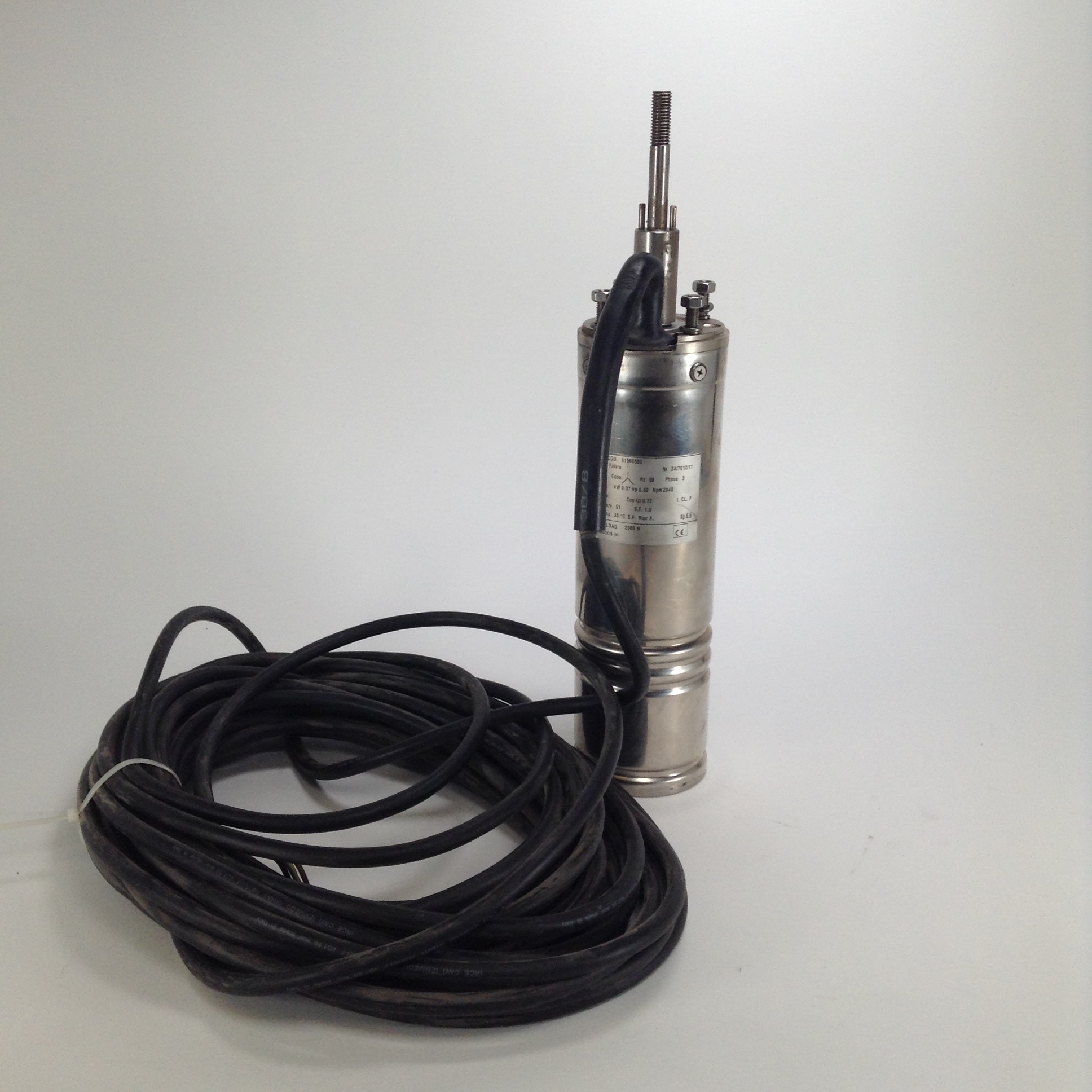 Faivre 61566580 Submersible motor OPT 050 0.37kW Used UMP