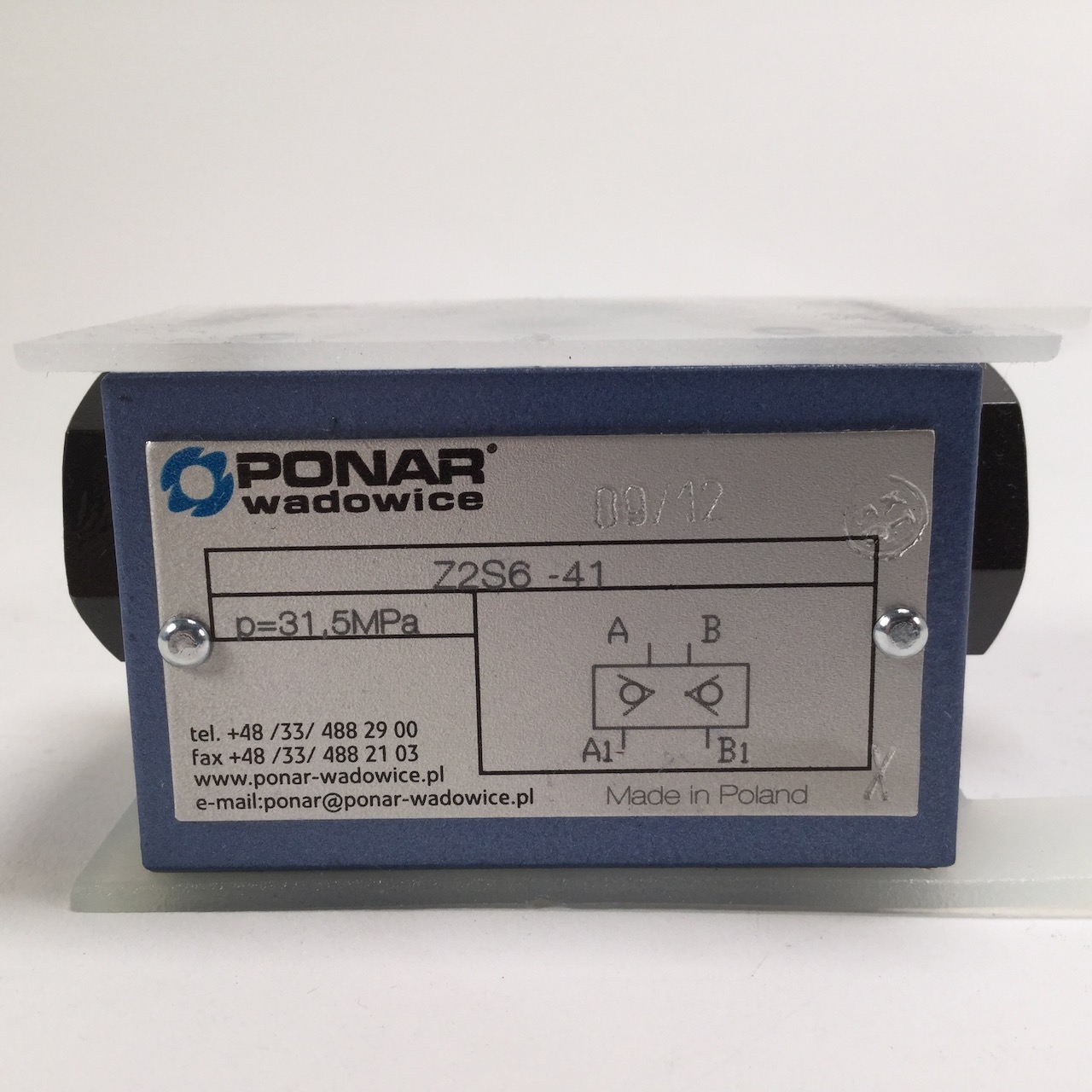 Ponar Z2S6-41 Pilot operated double check valve NS6 series 41 New NMP