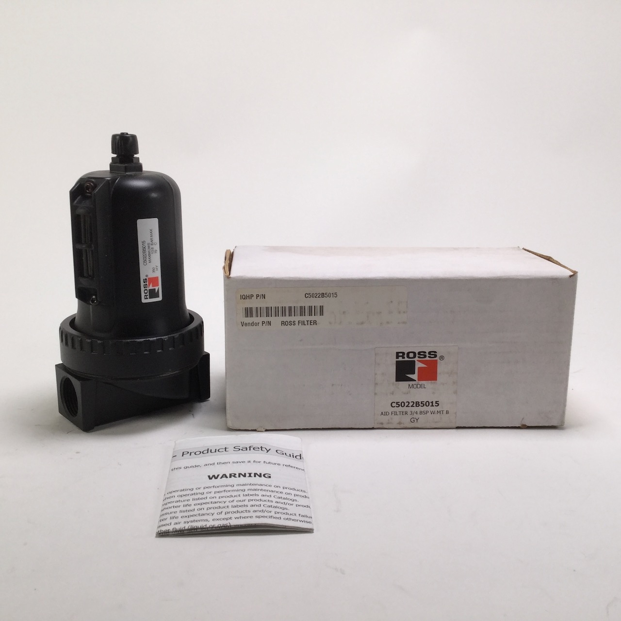 Ross C5022B5015 AID Filter 3/4 BSP W MT B New NFP