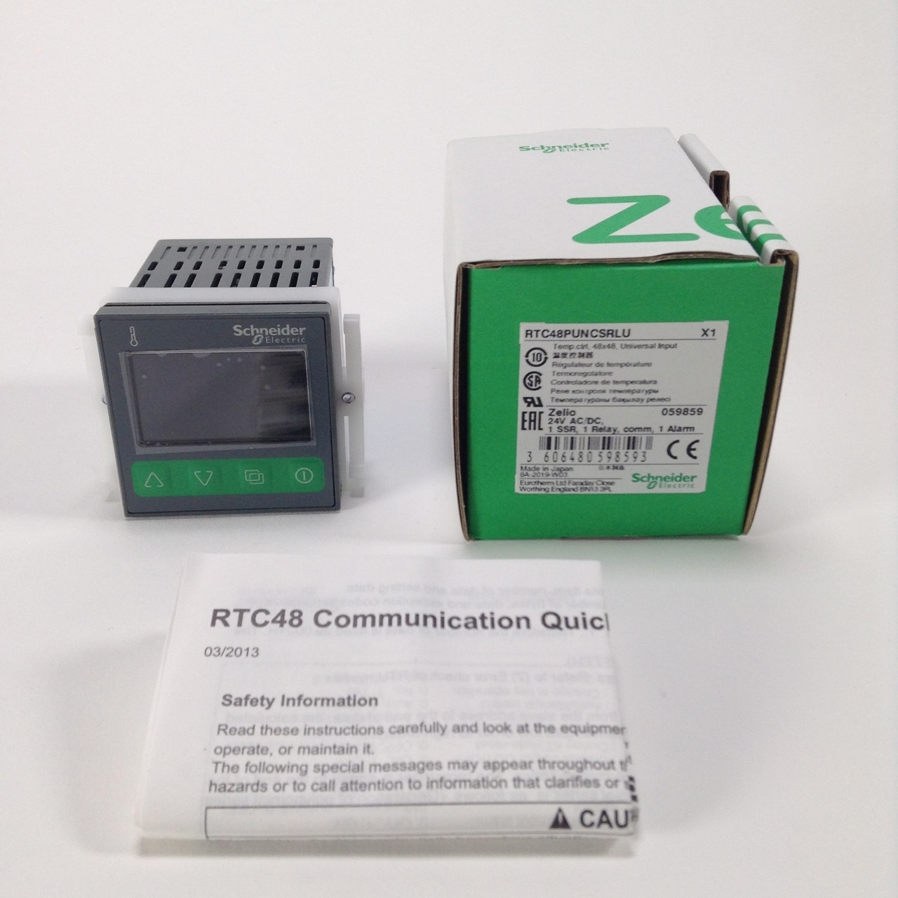 Schneider Electric RTC48PUNCSRLU Temperature control relay RTC New NFP
