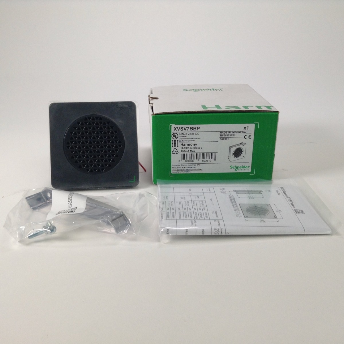 Schneider Electric XVSV7BBP speaker voice electronic alarm DIN72 Harmony New NFP