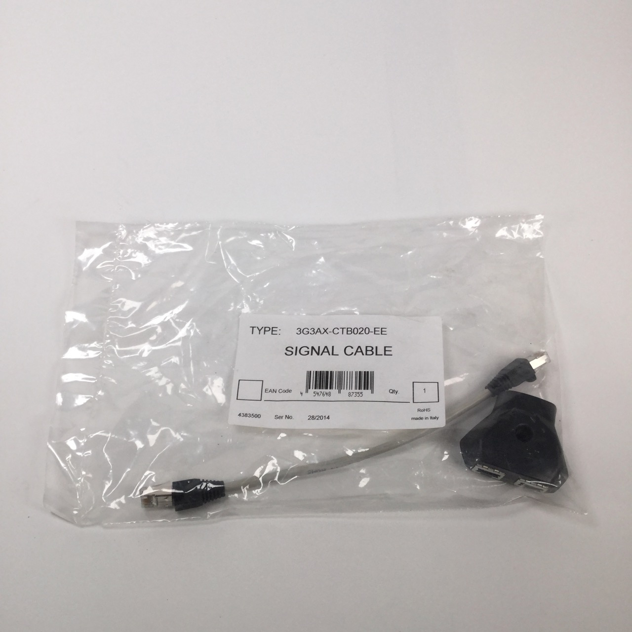 Omron 3G3AX-CTB020-EE Signal Cable New NFP Sealed