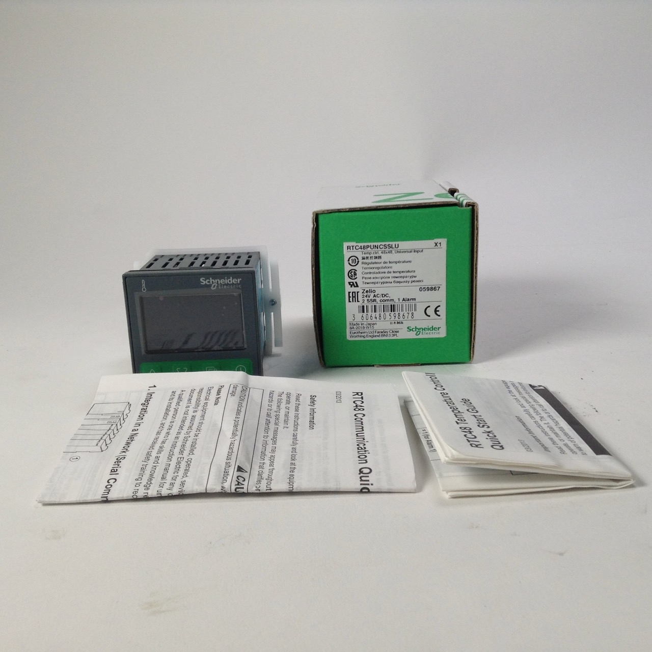 Schneider Electric RTC48PUNCSSLU Temperature control relay RTC Zelio New NFP